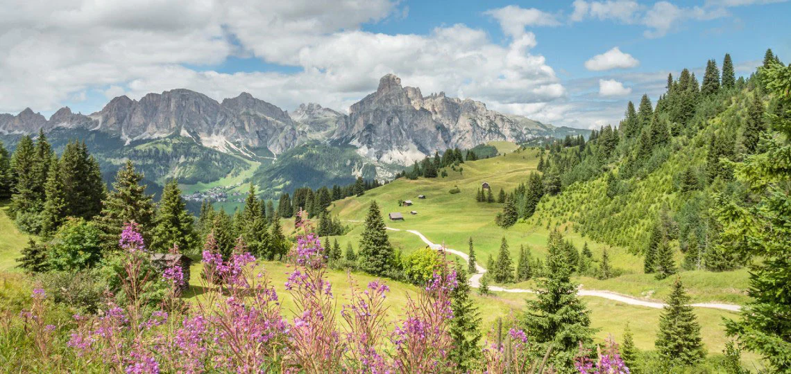 Alta Badia in estate