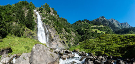 La cascade de Parcines (Partschinser Wasserfall)