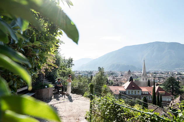 Vue sur la ville de Bolzano