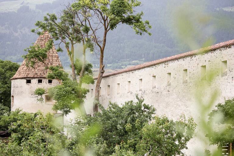 City wall in Glurns/Glorenza