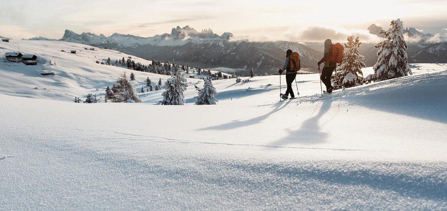 Winter on the Villanderalm alpine pasture