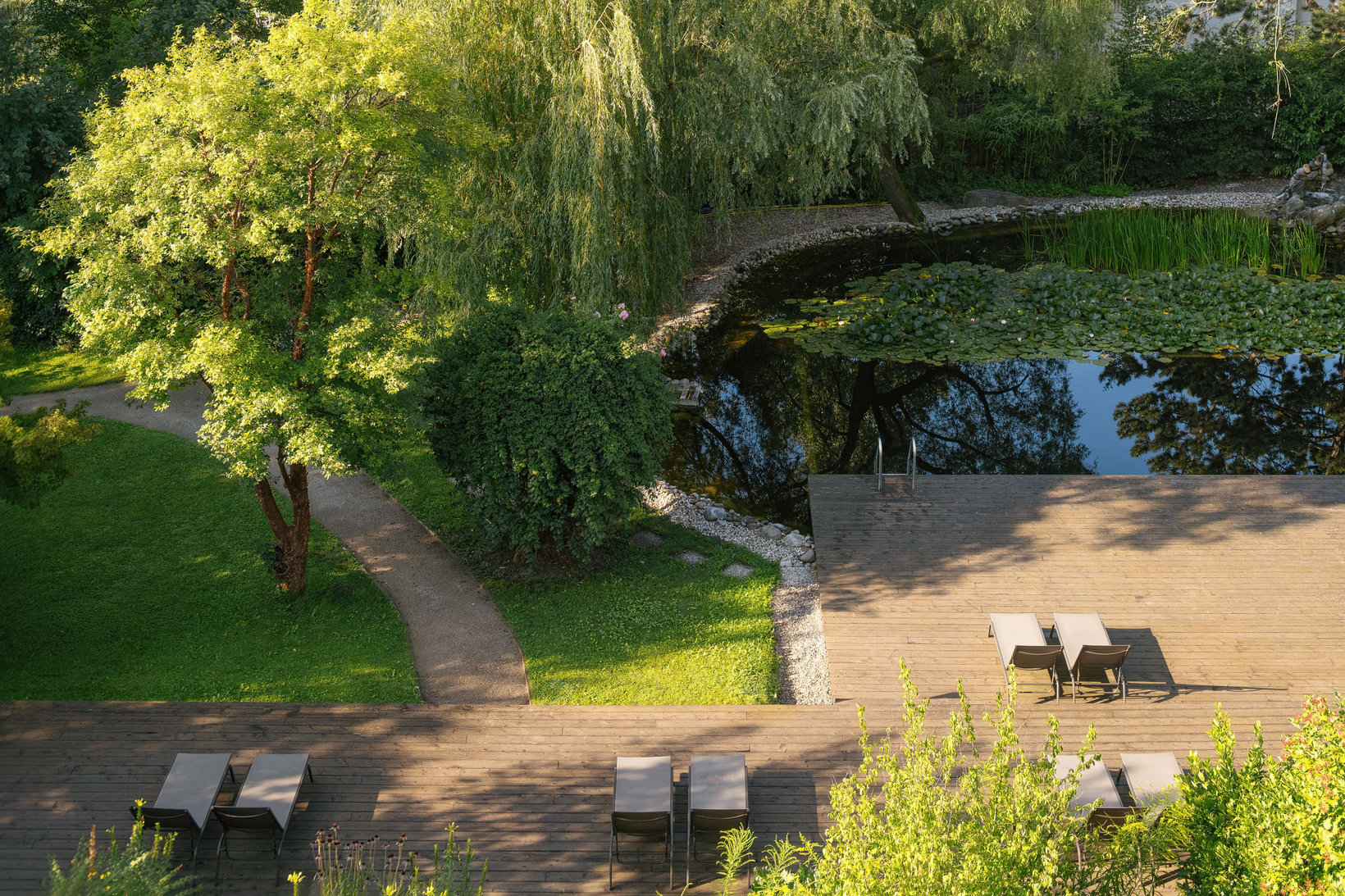 Hotelgarten La Vimea in Naturns