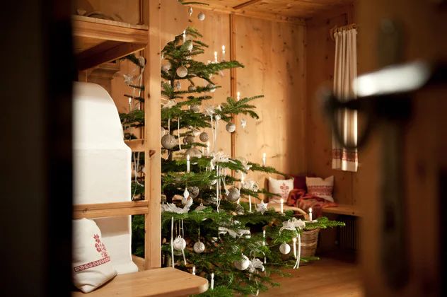 Christbaum in der Stube