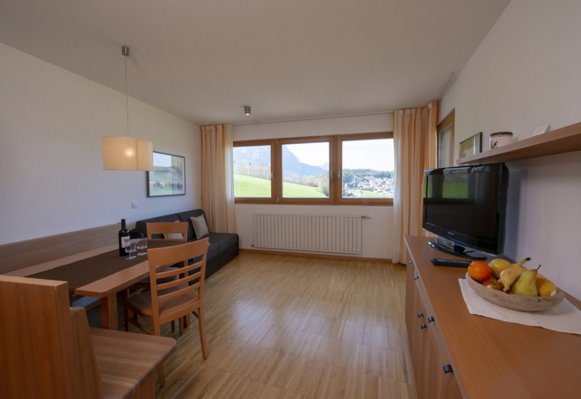 Apartments Sun – Kastelruth, Wohnraum Typ B