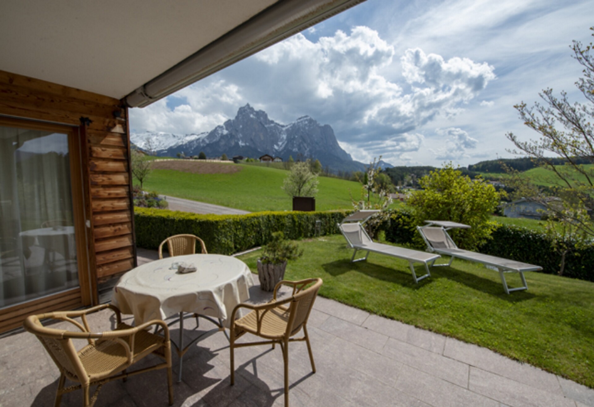 Apartments Sun – Kastelruth, Terrasse Typ A