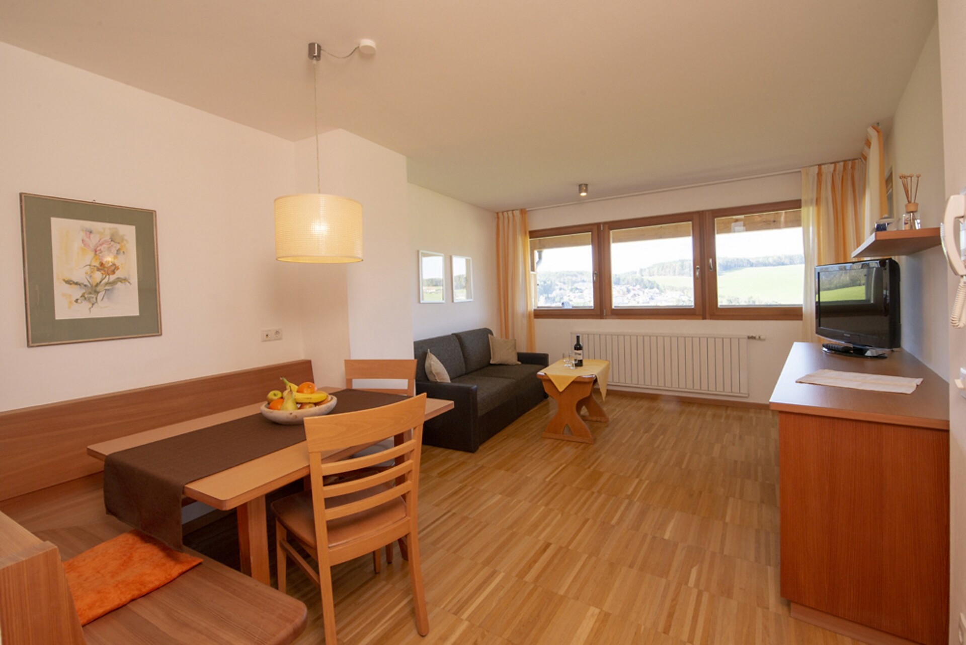 Apartments Sun – Kastelruth, Wohnraum Typ A