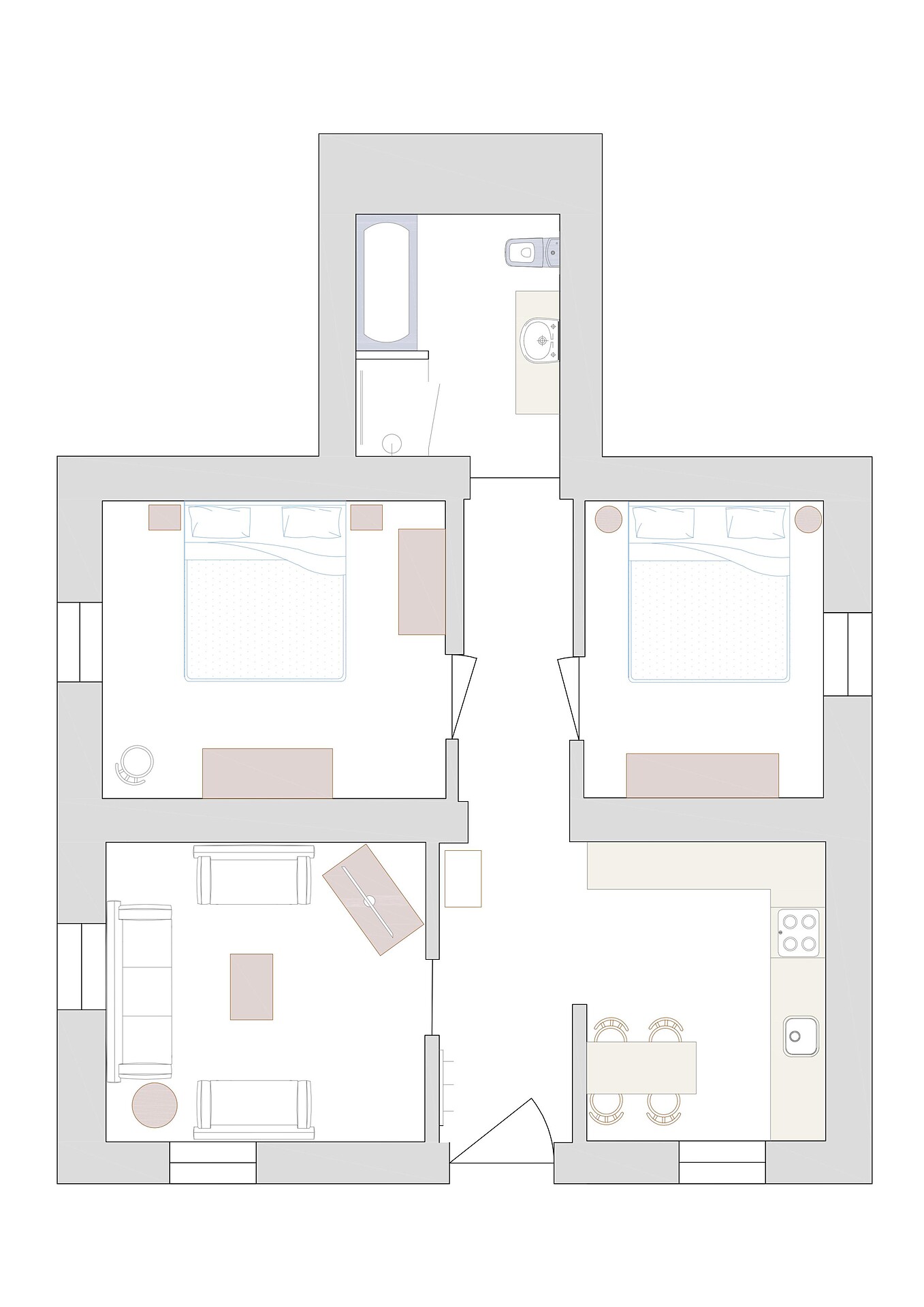 Appartement Rosa