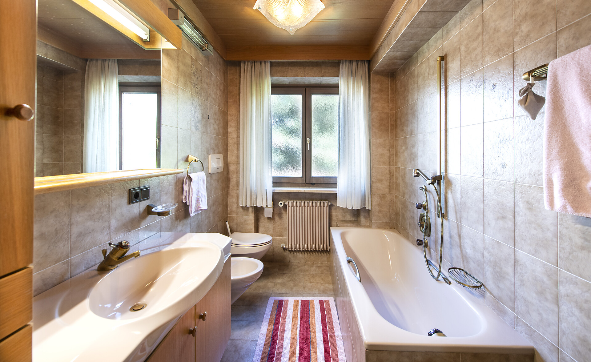Bagno con vasca Family