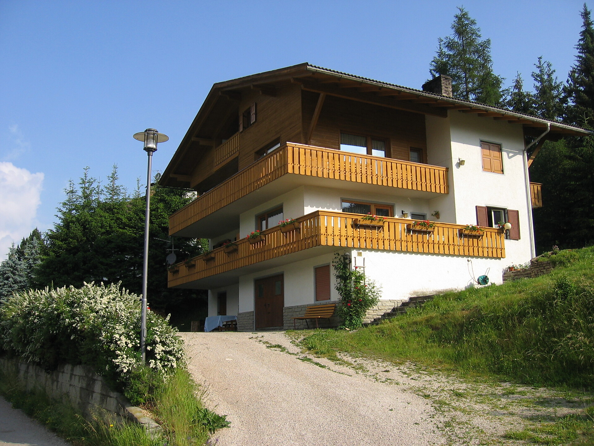 Unser Ferienhaus im Sommer