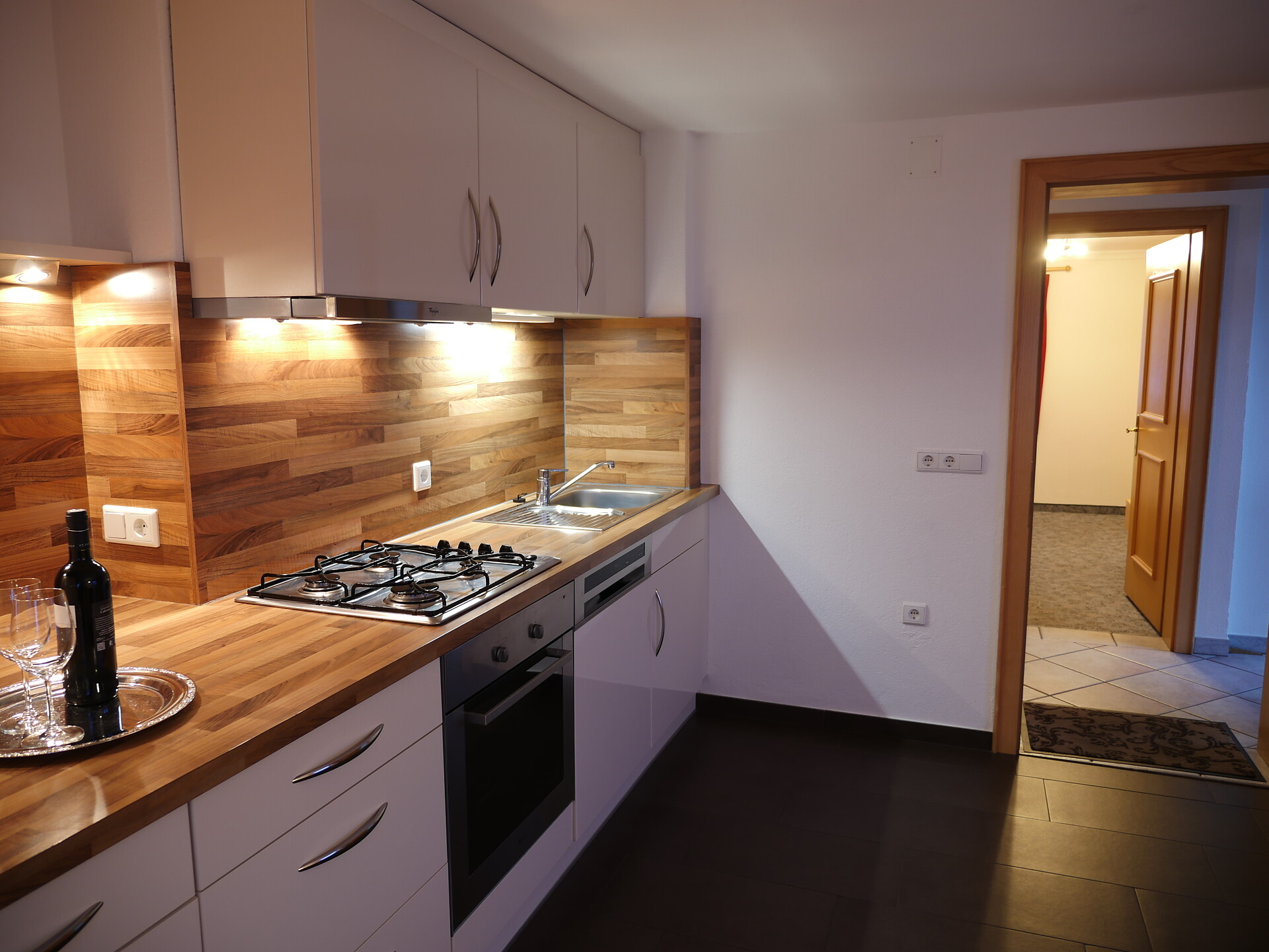 Ferienwohnung Erdgeschoss Küche