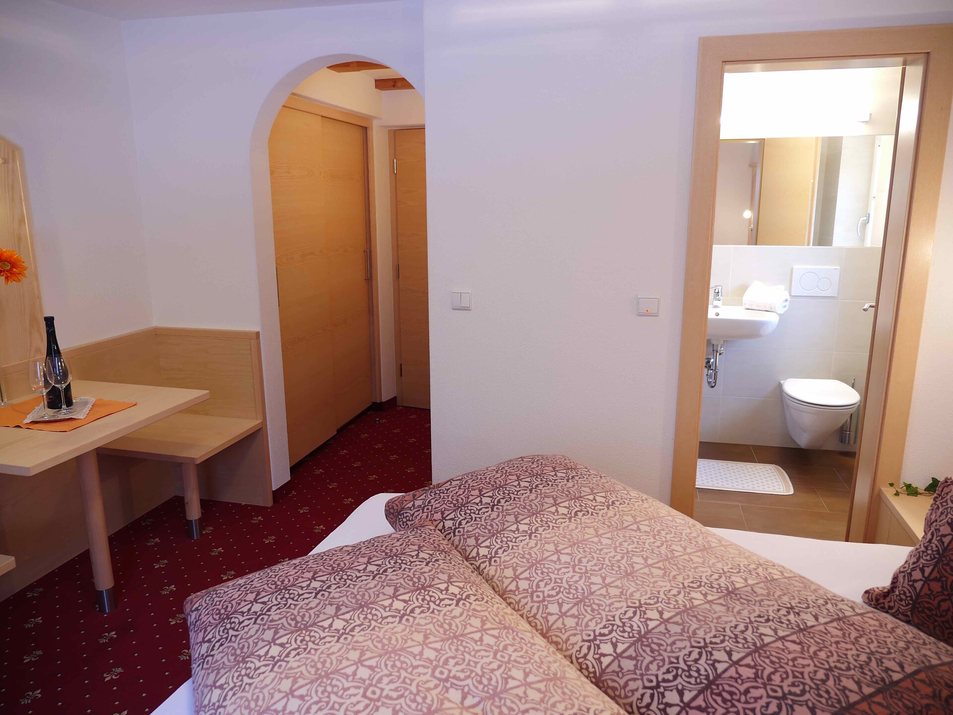 Zimmer mit Dusche/WC