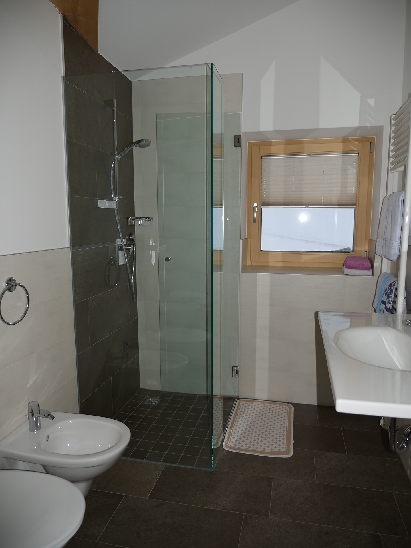 Dusche/WC/Bidet