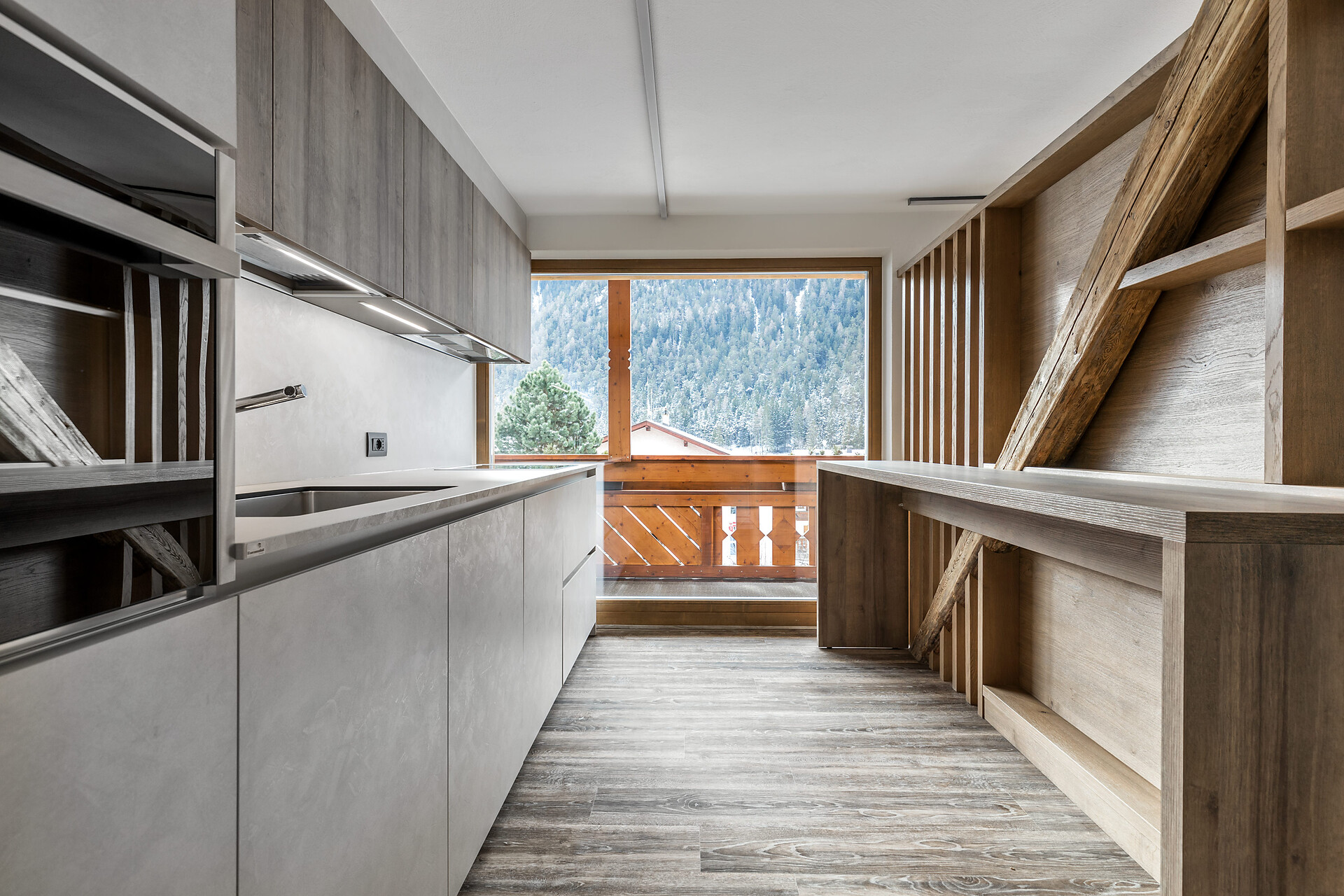 Penthouse Panorama Küche