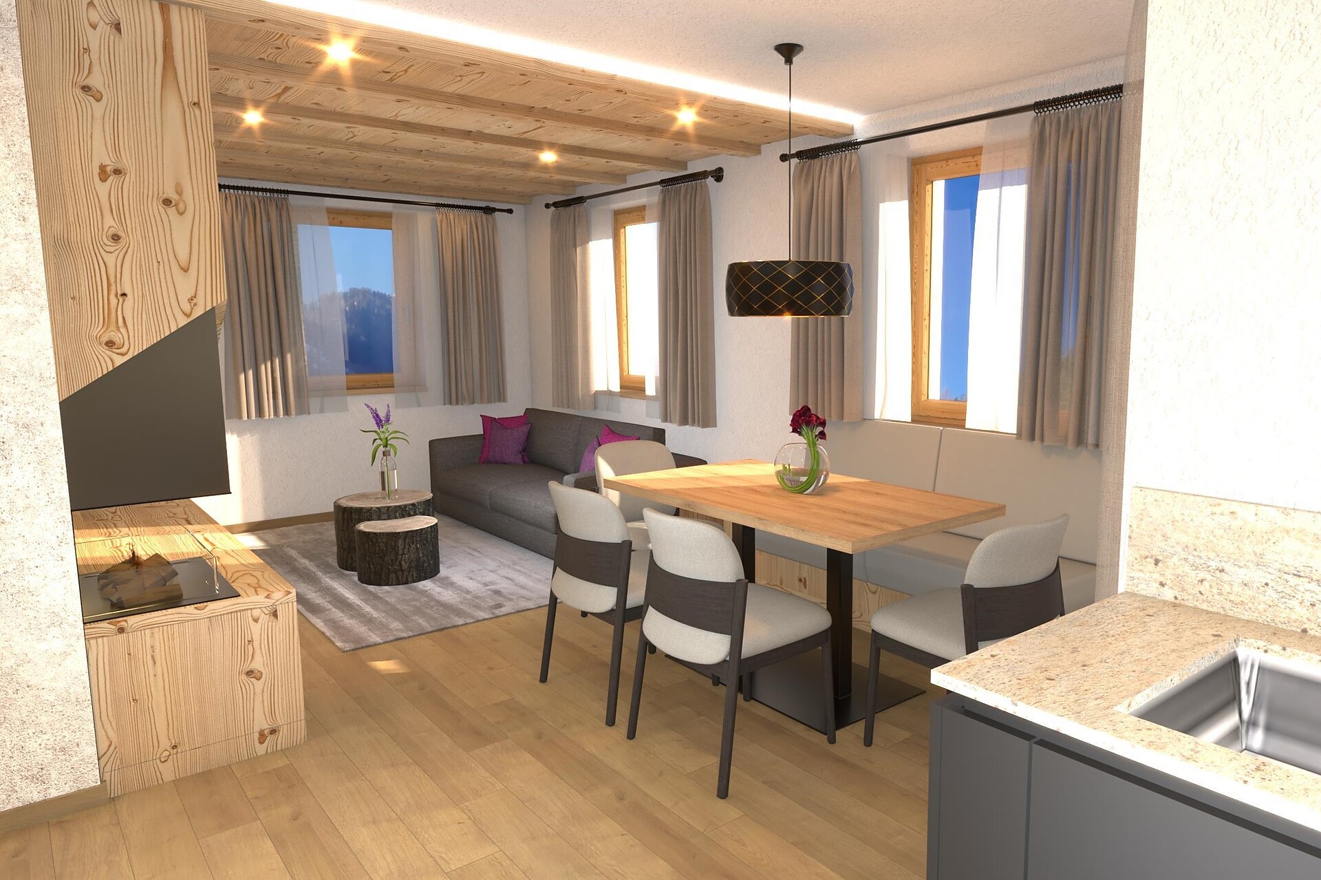 Apartments Lüch dl Chessl - Regione dolomitica Plan de Corones - #2 - suedtirol.info
