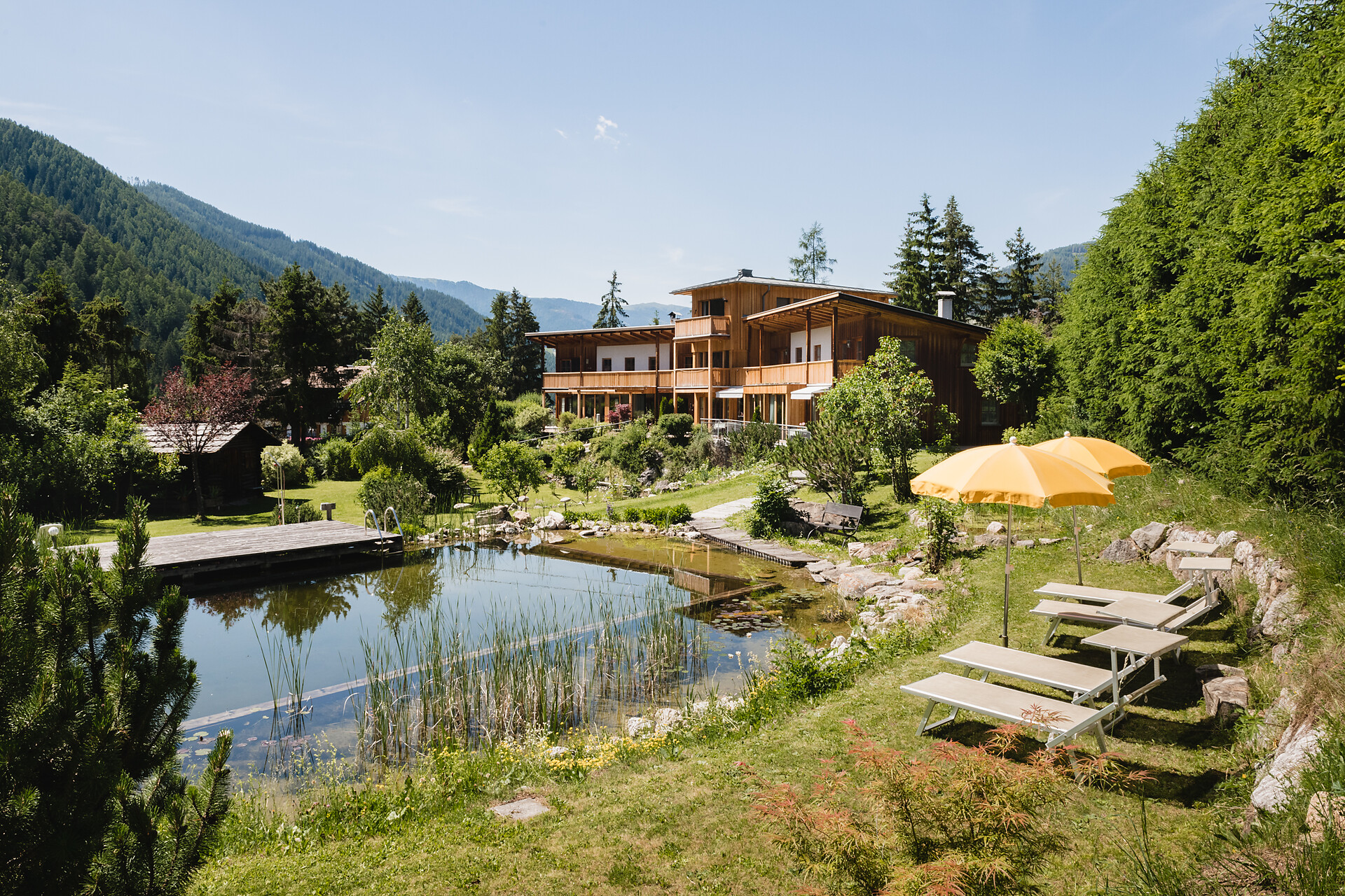 Chalet Marlene con giardino e piscina naturale