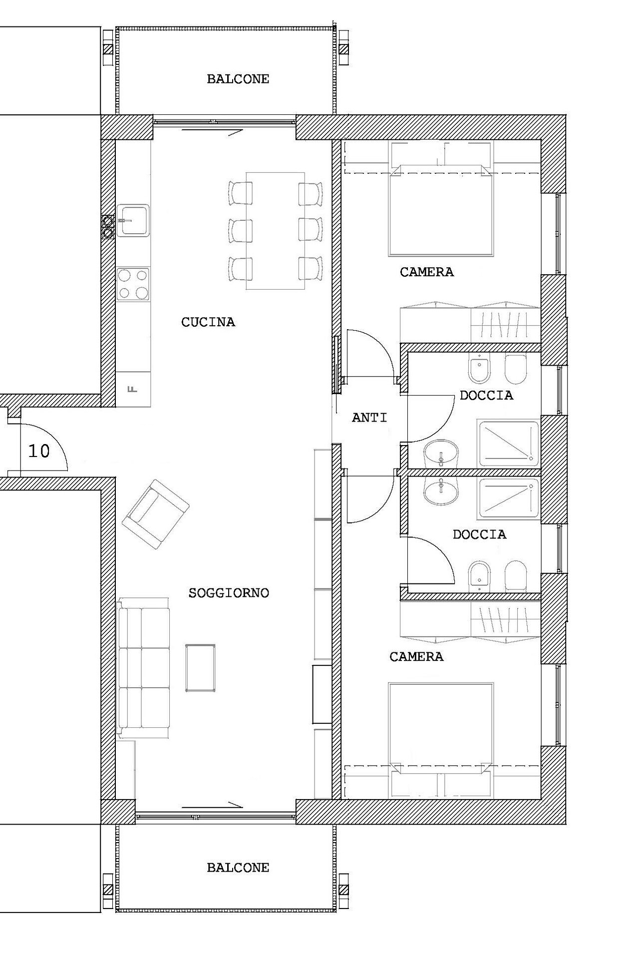 APARTMENT LA CIVETTA N.10 E N.11