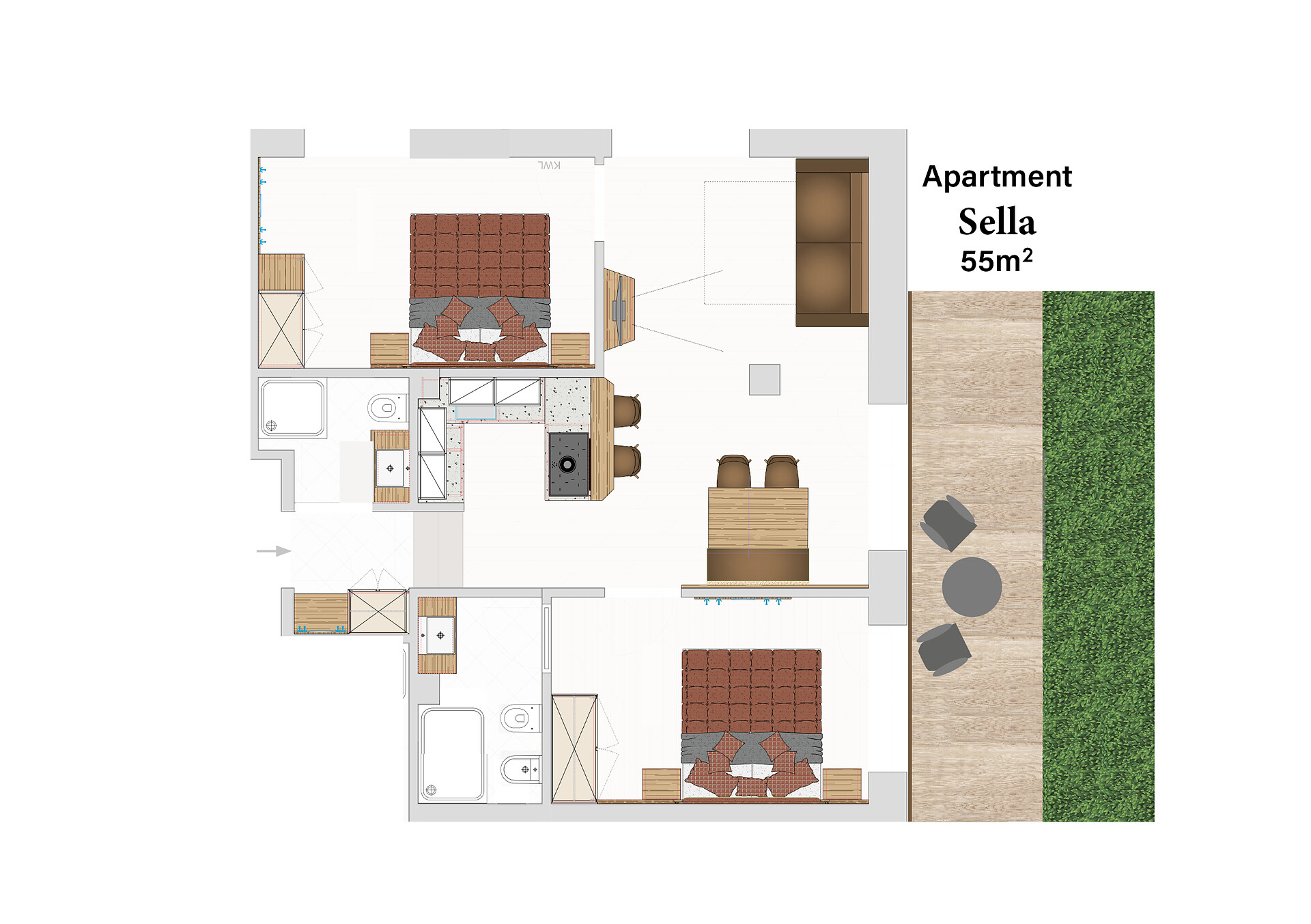 Apartment Sella 2