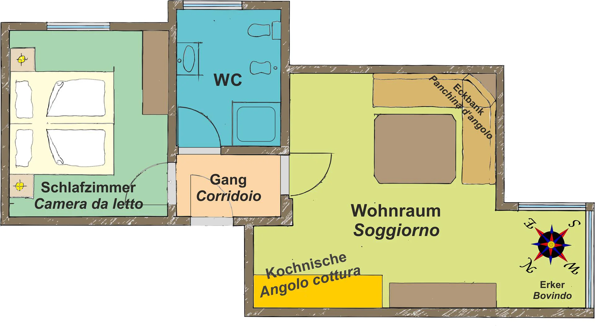 Appartments Sabine Sesto 3 suedtirol.info