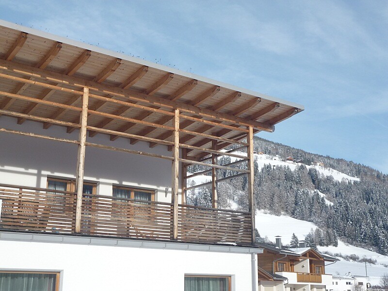 panoramic view in winter