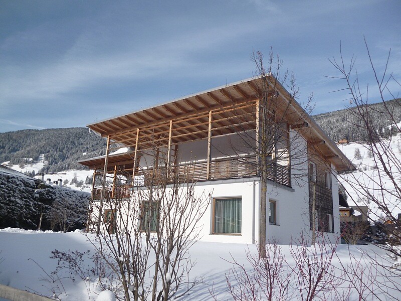 panoramic view in winter