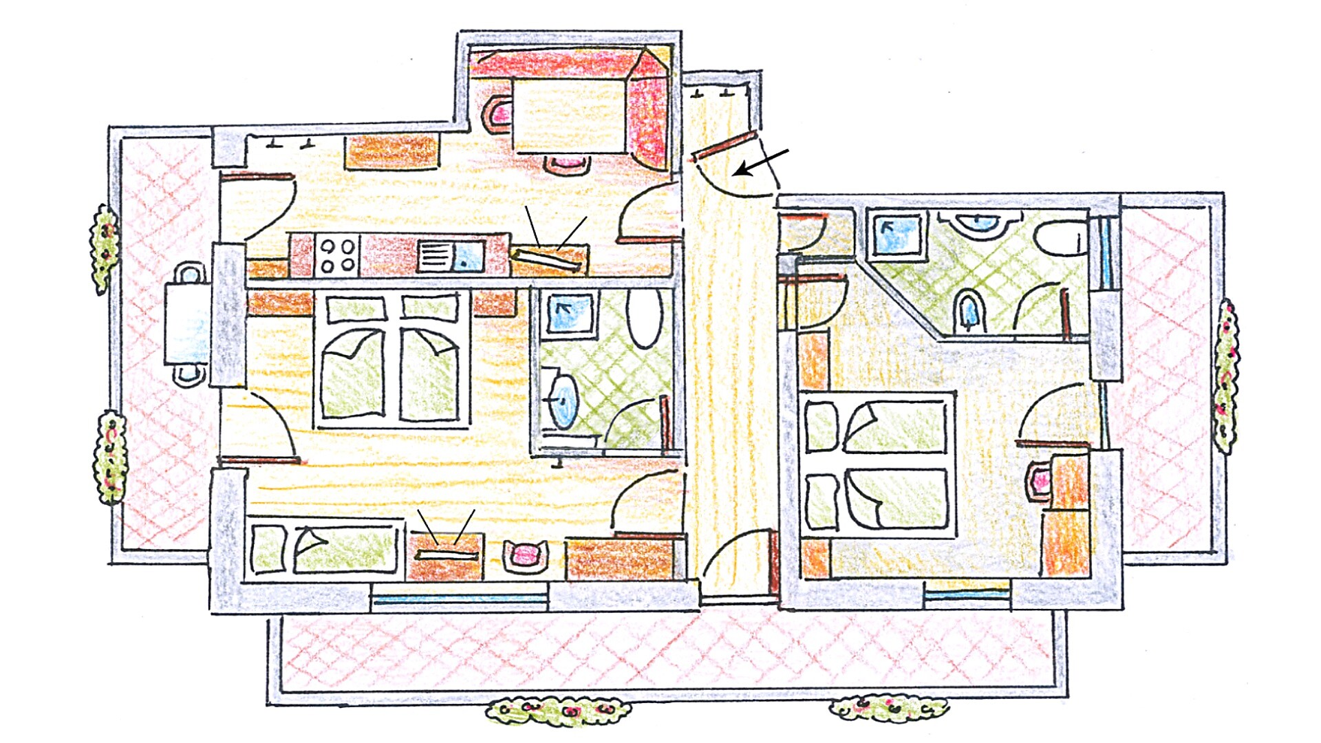 Apartments Nr. 1