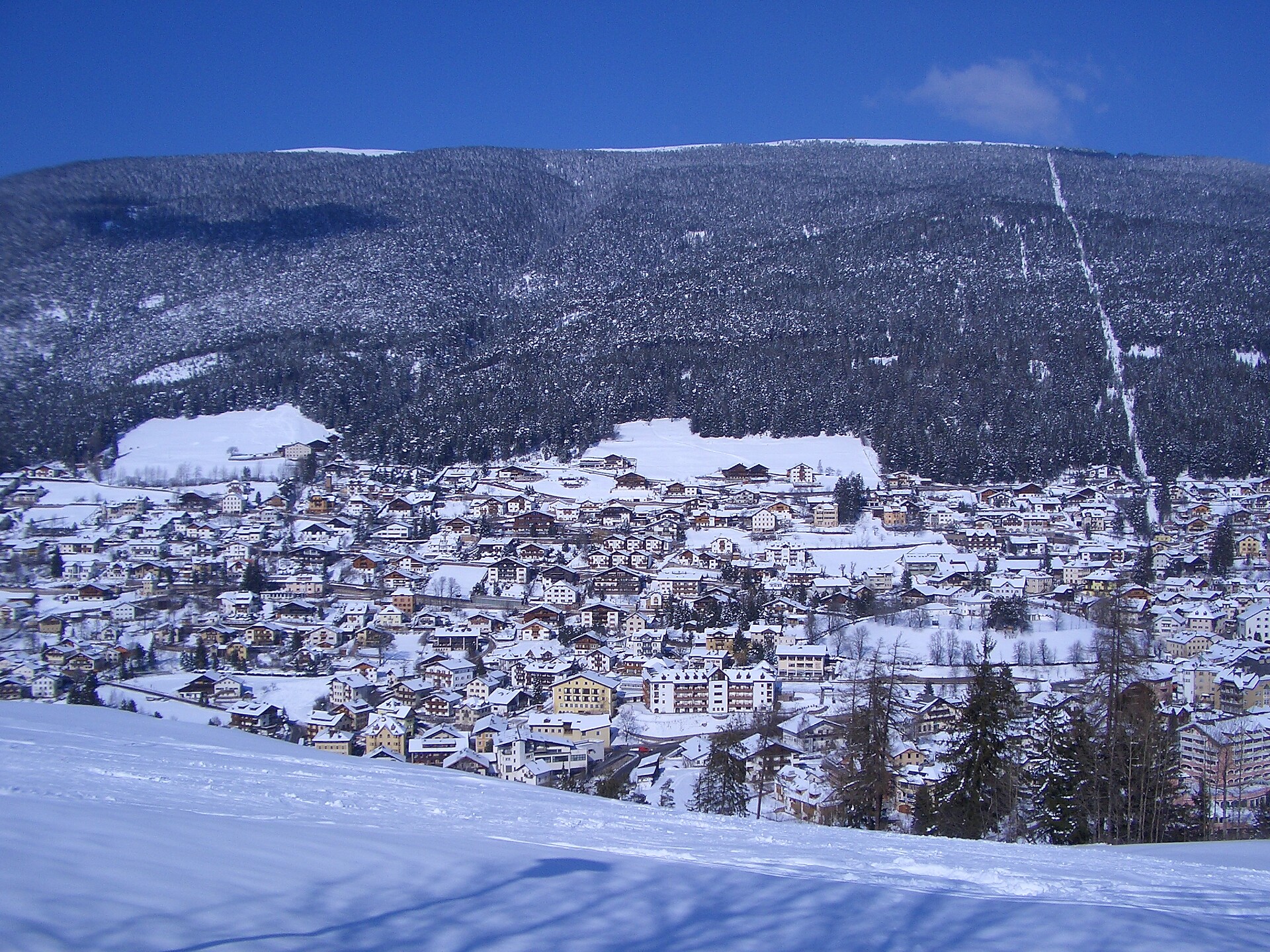 panorama im Winter