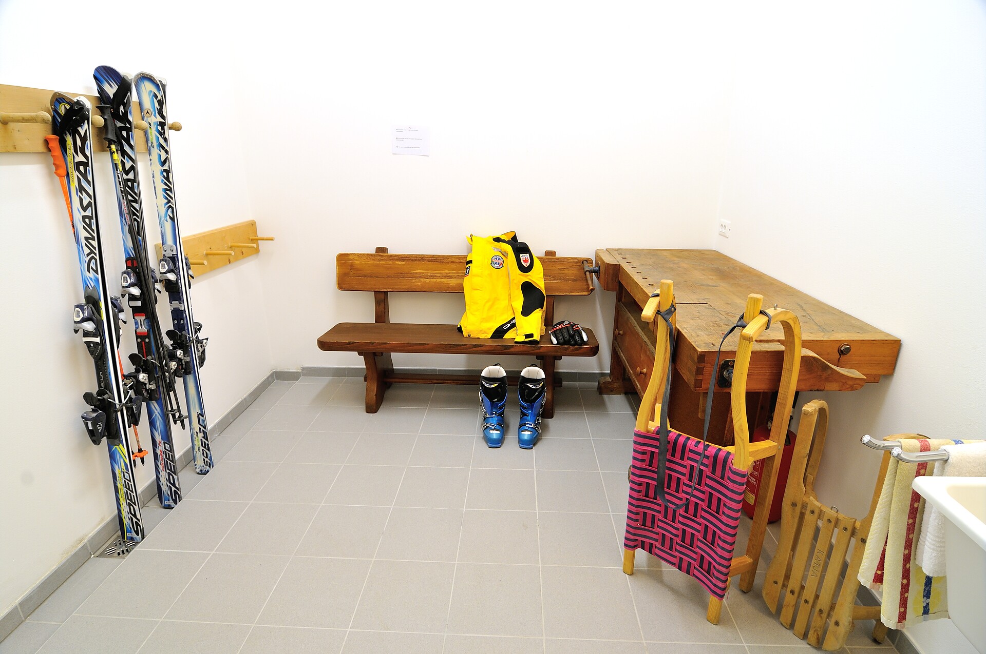 Ski room