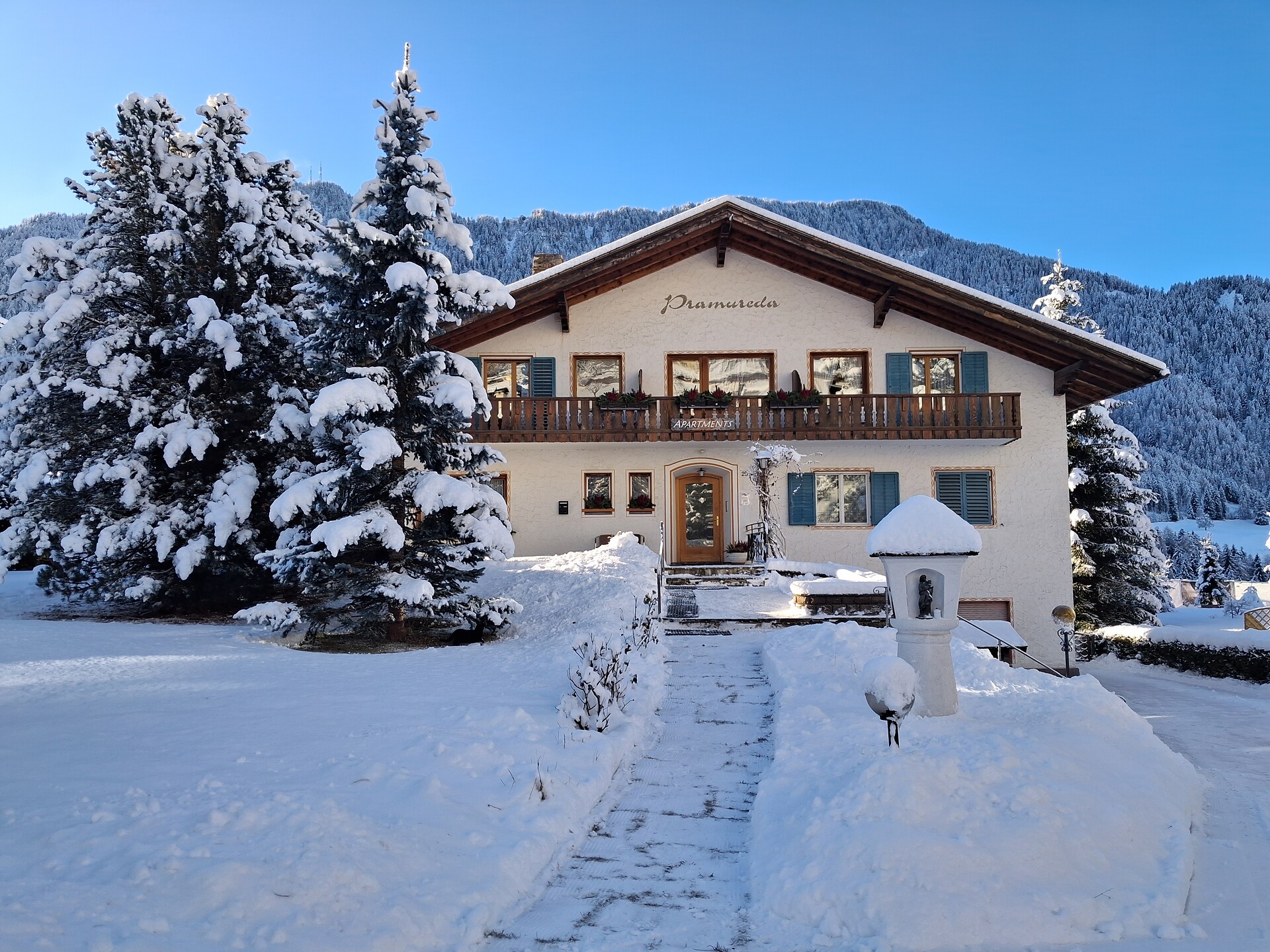 Apartments Pramureda Winter