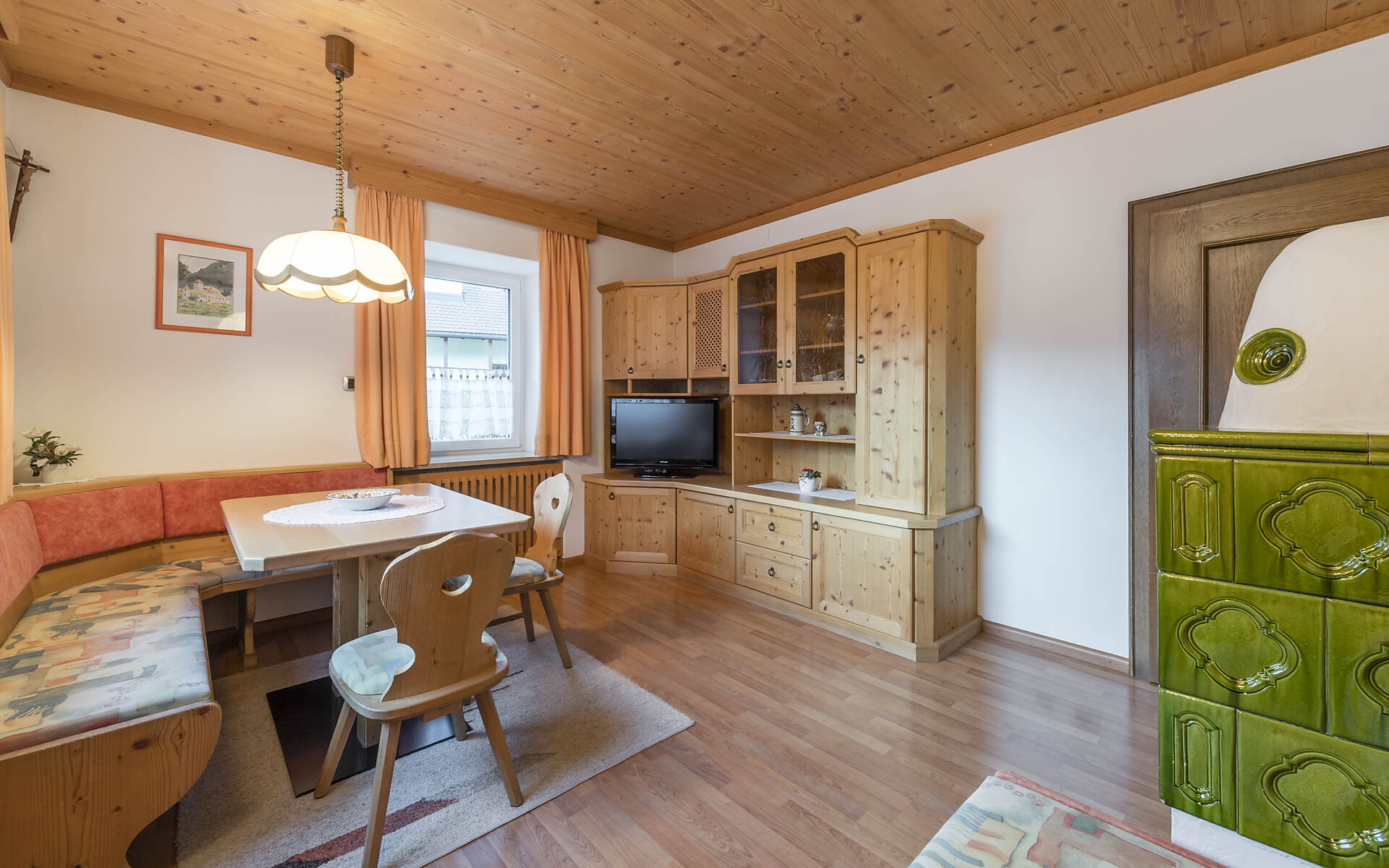 livingroom Cesa Rabanser Apartments Val Gardena Dolomites
