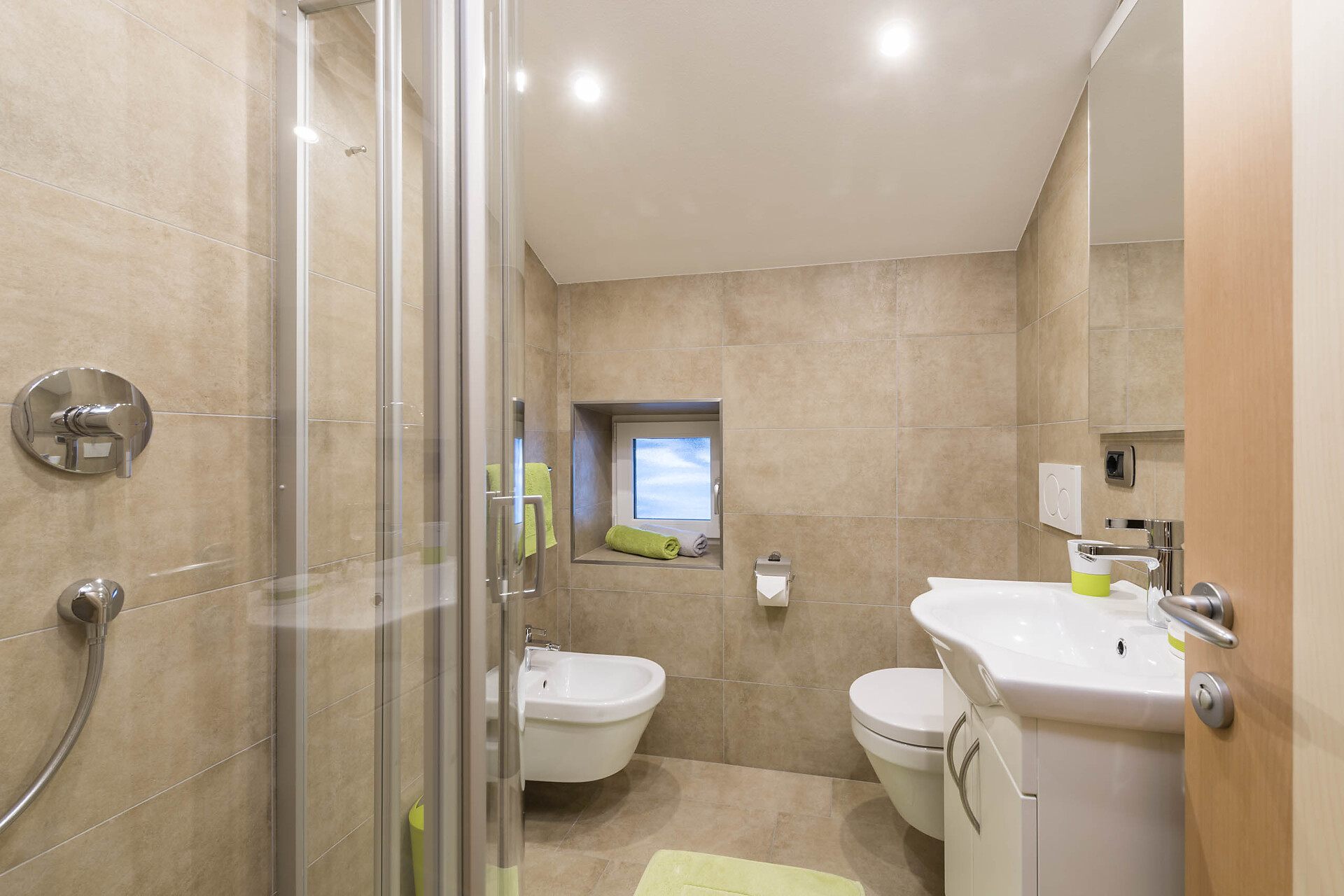 bathroom NADIA Cesa Rabanser Apartments Val Gardena Dolomites