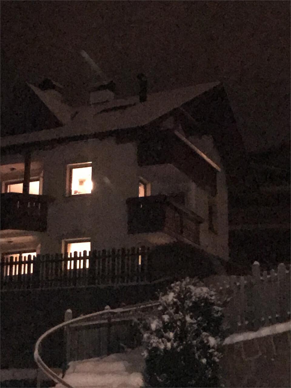 Romys Apartment  im Winter by night