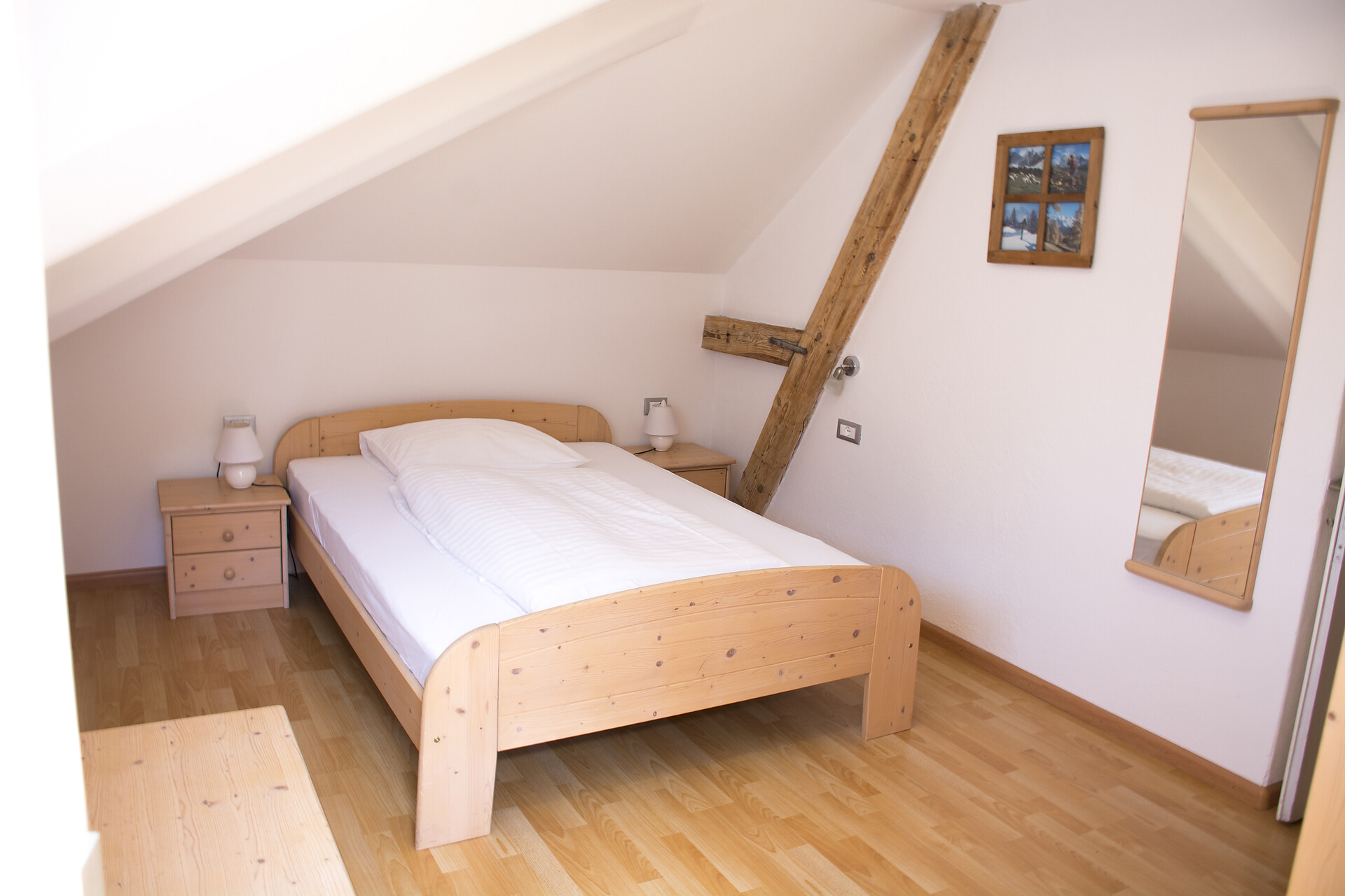 Schlafzimmer in FeWo Sella
