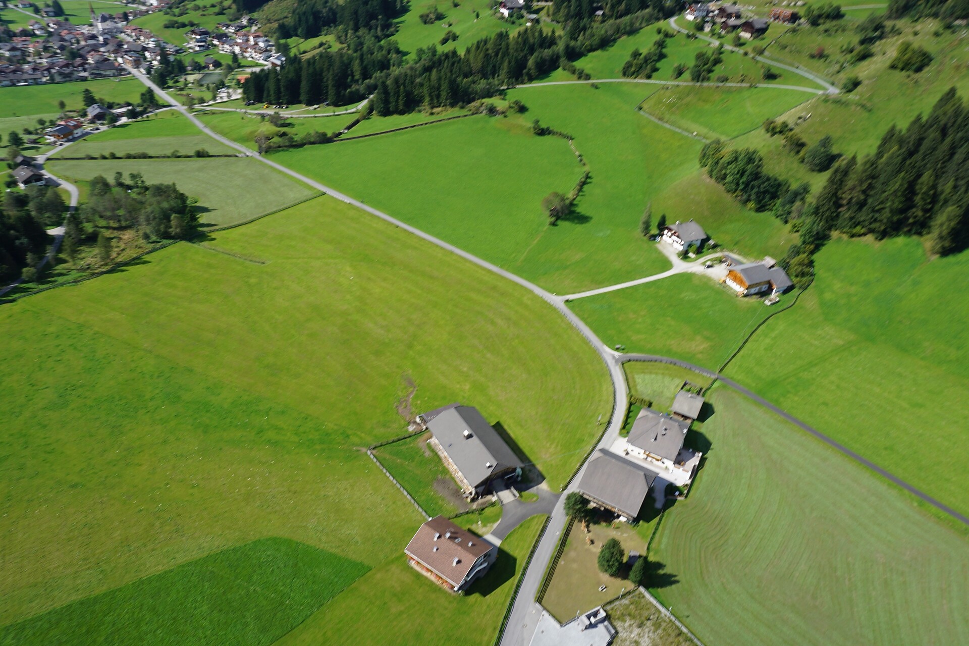App. Hirberhof Antholzertal Luftaufnahme