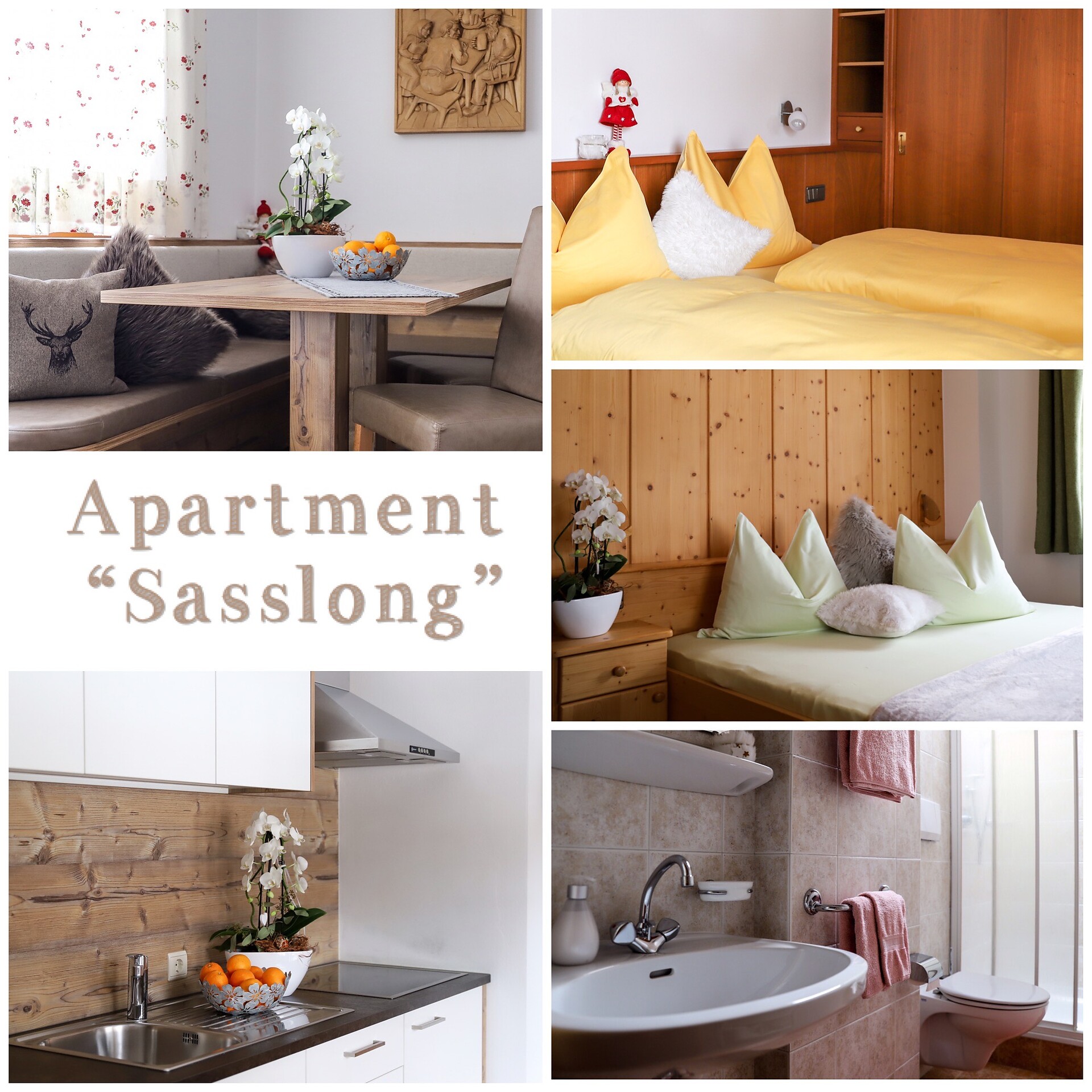 Apartment für 4 mit 2 Schlafzimmer