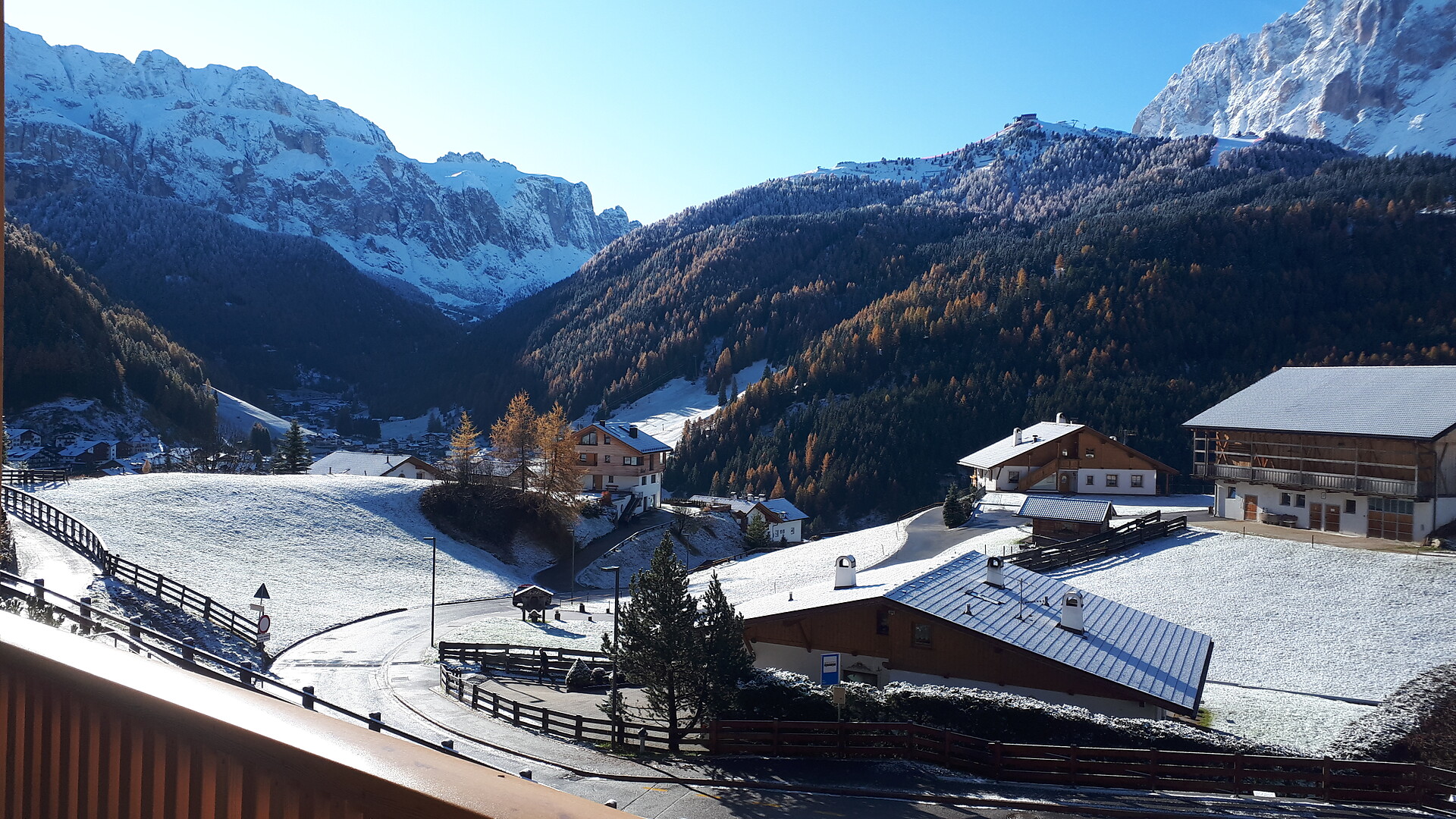 Tutti i balconi con vista sulle Dolomiti