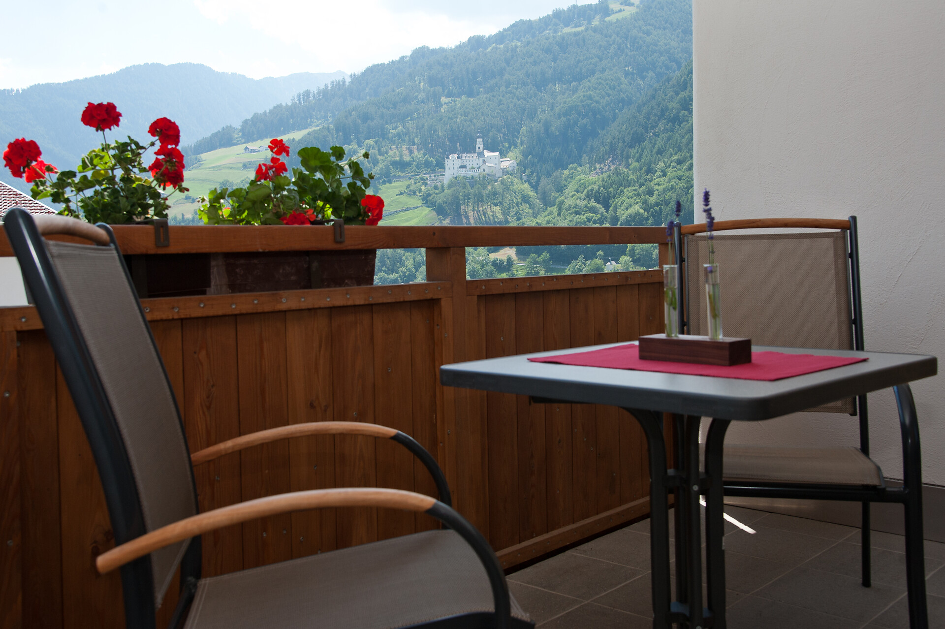 Balkon mit Aussicht