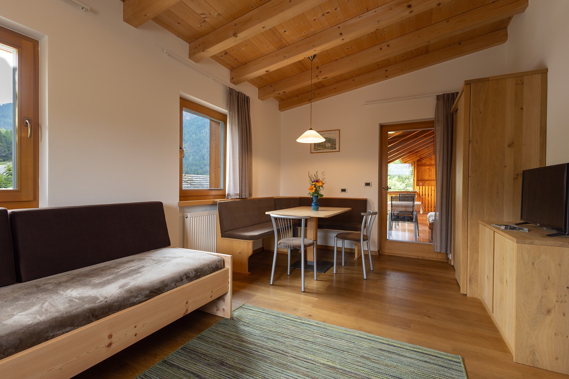 Living room apartment Piz da Peres