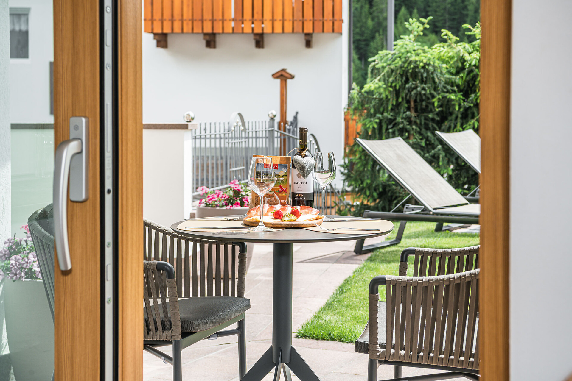 Accesso al giardino