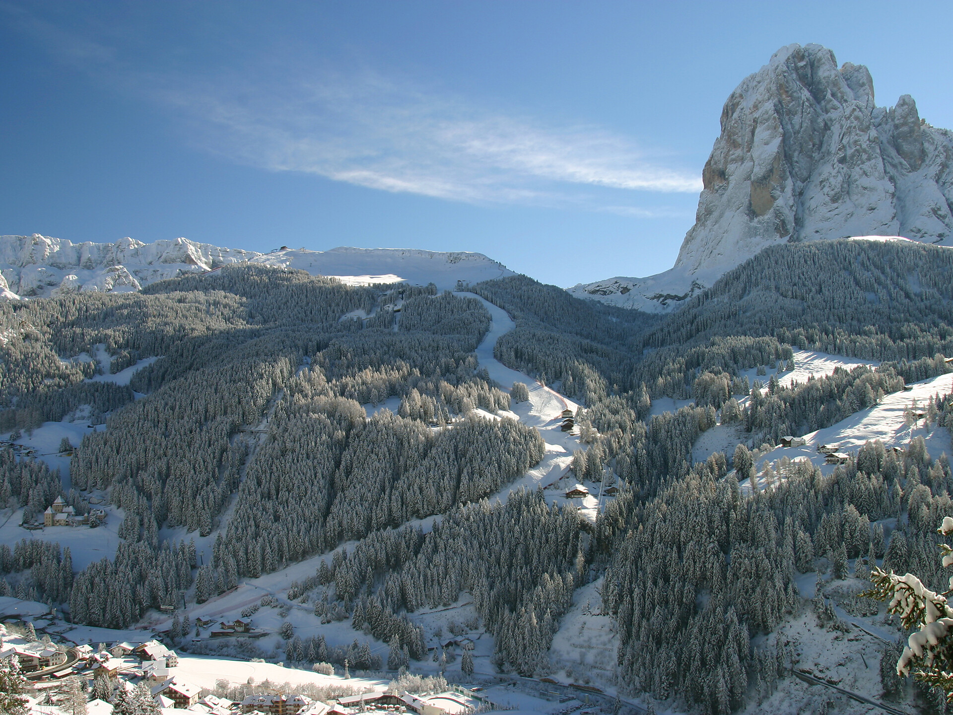 Panorama invernale