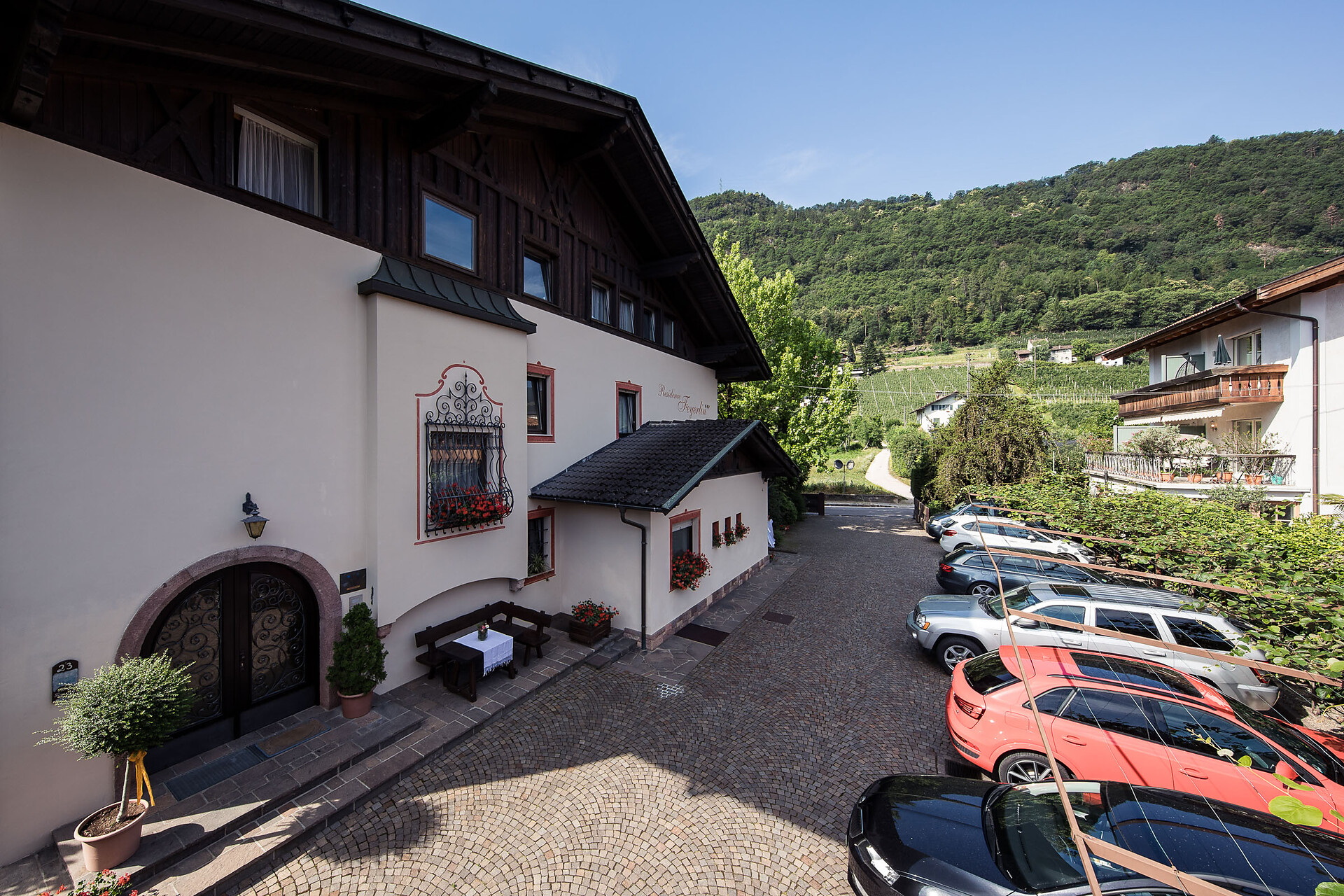 Außenansicht vom Haus Feyerlin