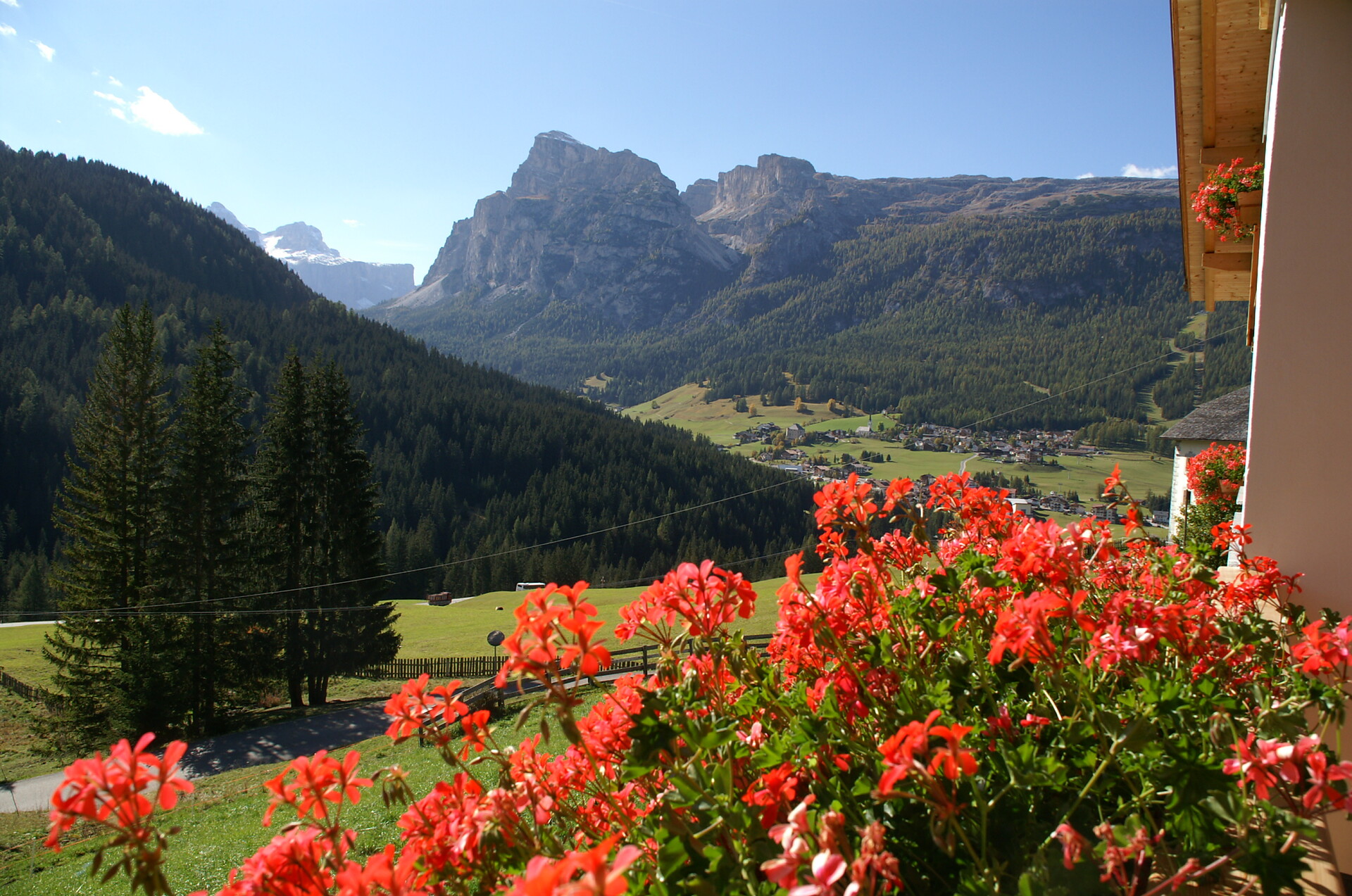 Panoramasicht Richtung La Villa