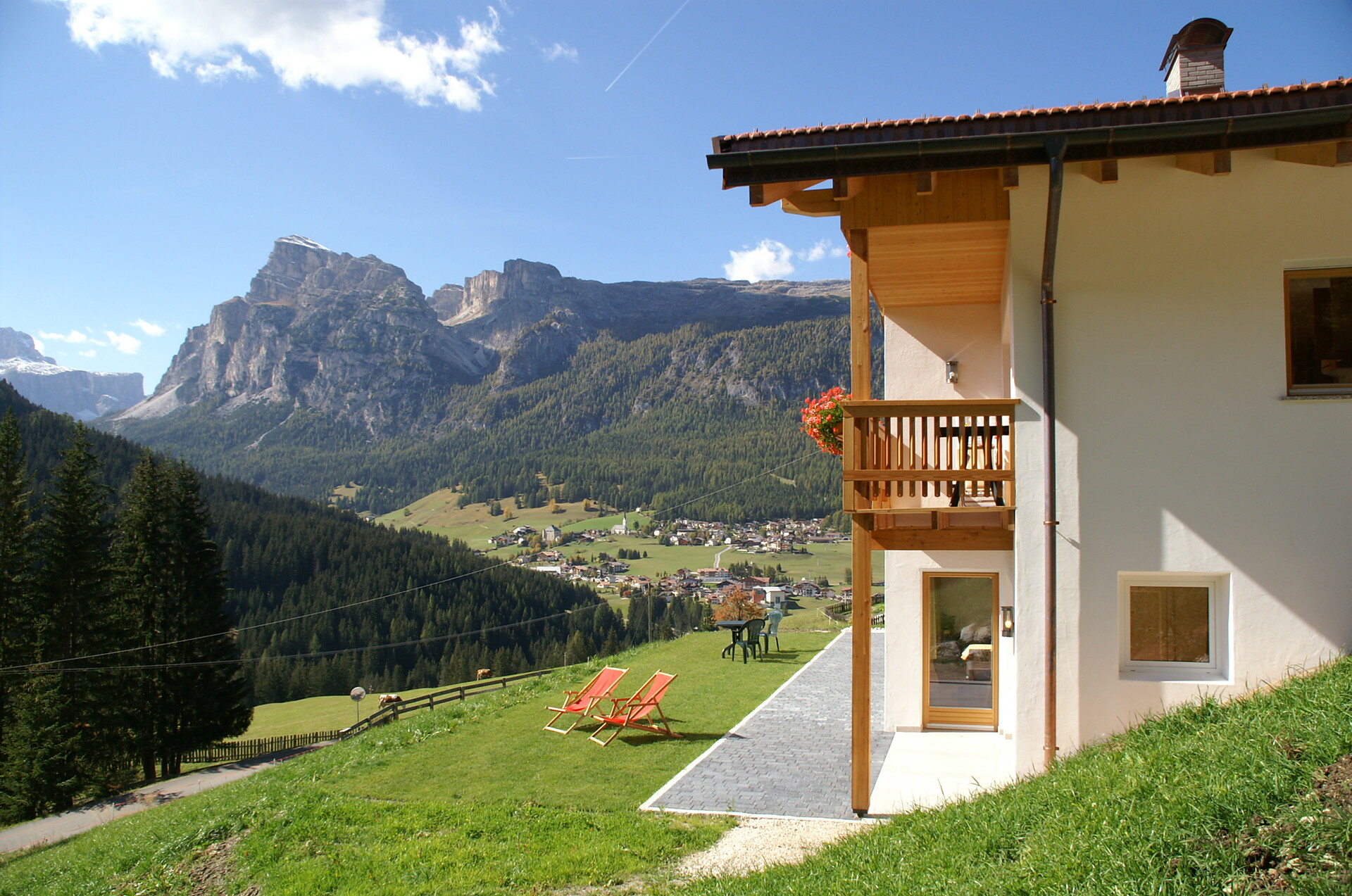 Panoramasicht Richtung La Villa