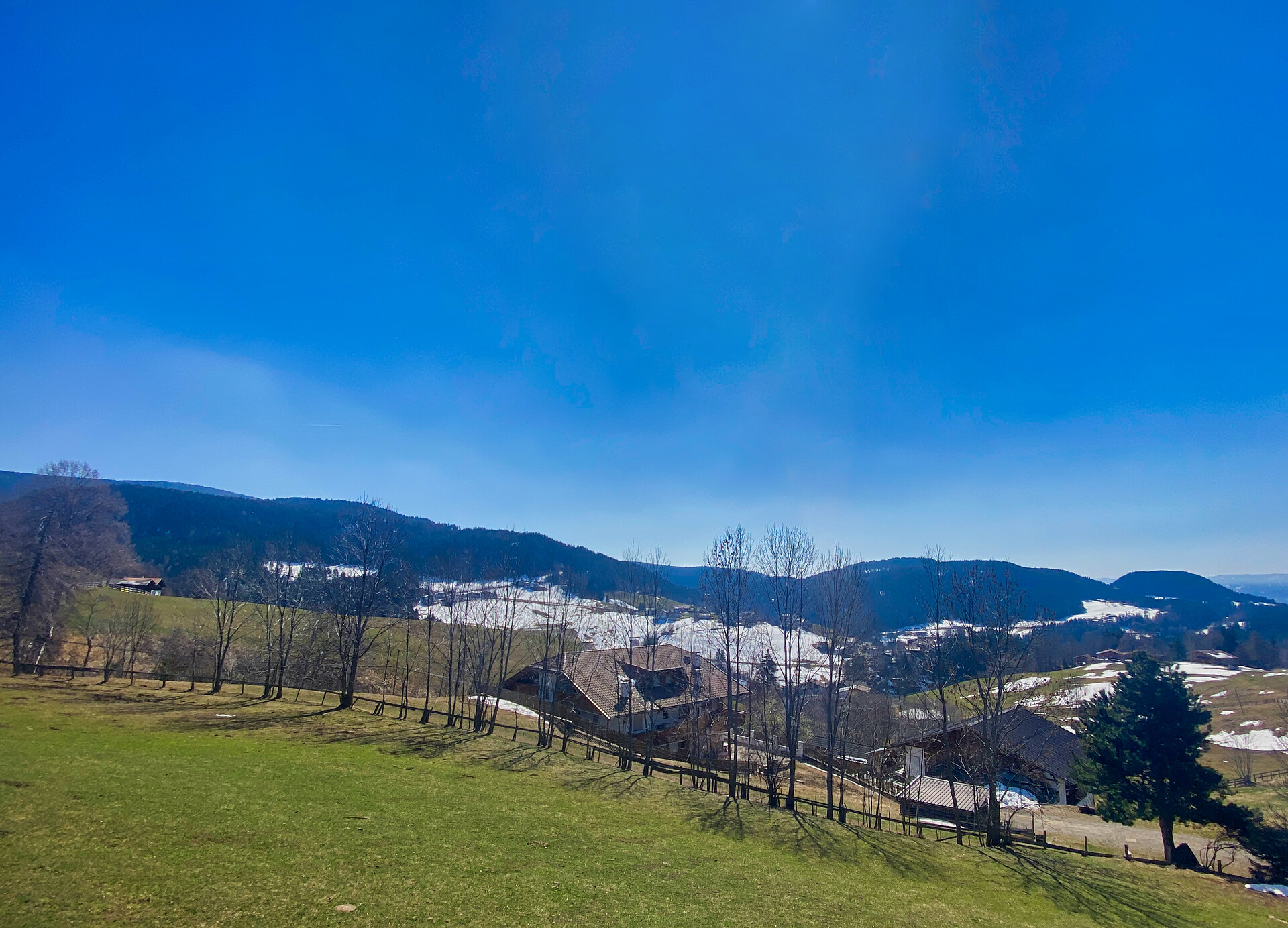 Aussicht vom Balkon
