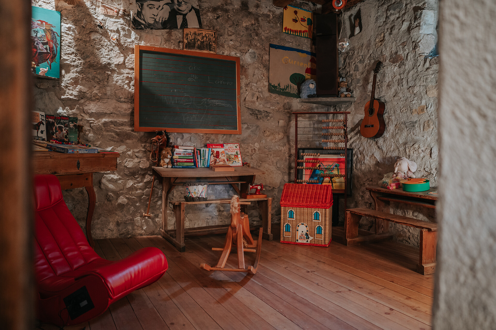 nostalgic play room for kids