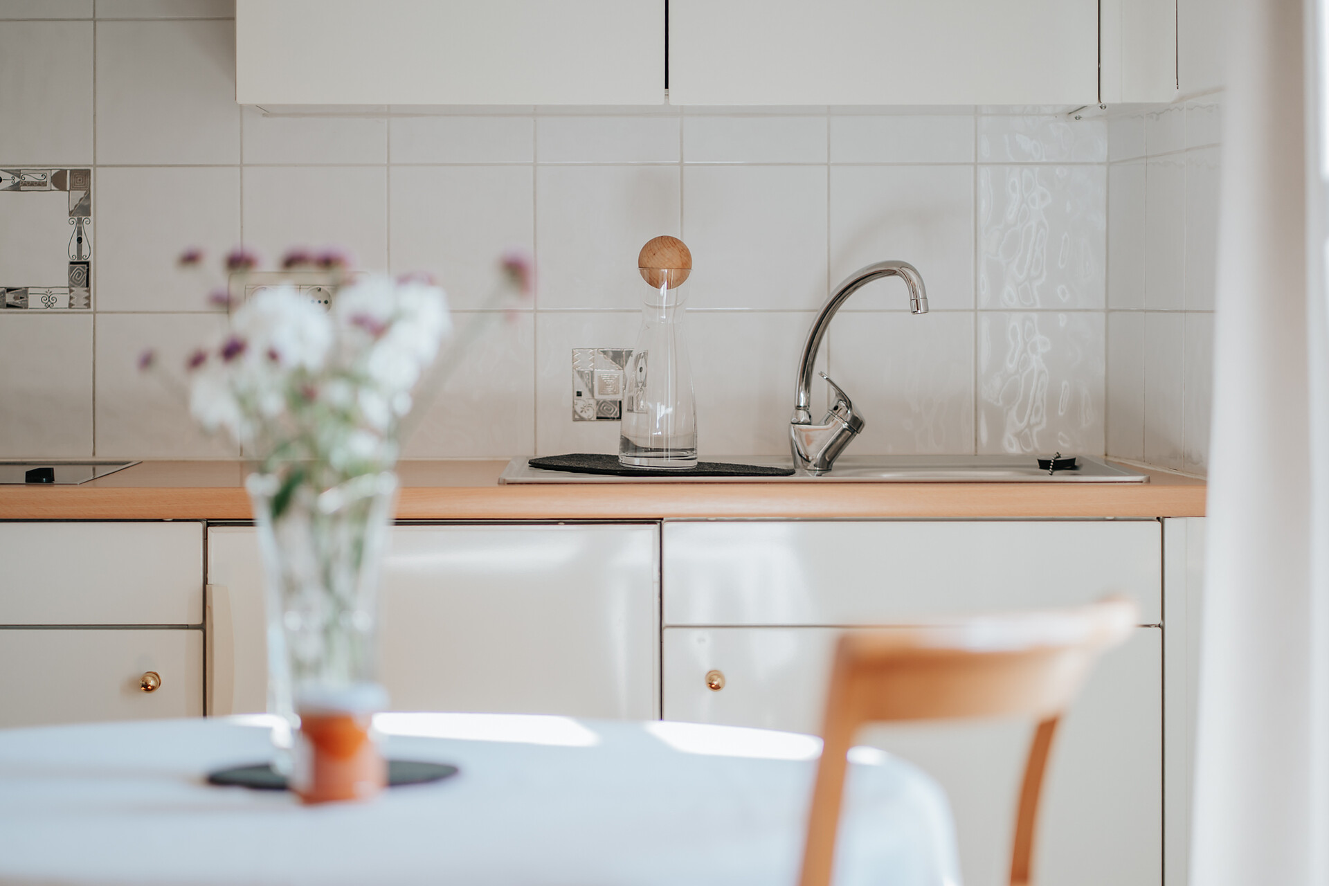 Kitchenette of the Margarethe Maultasch apartment