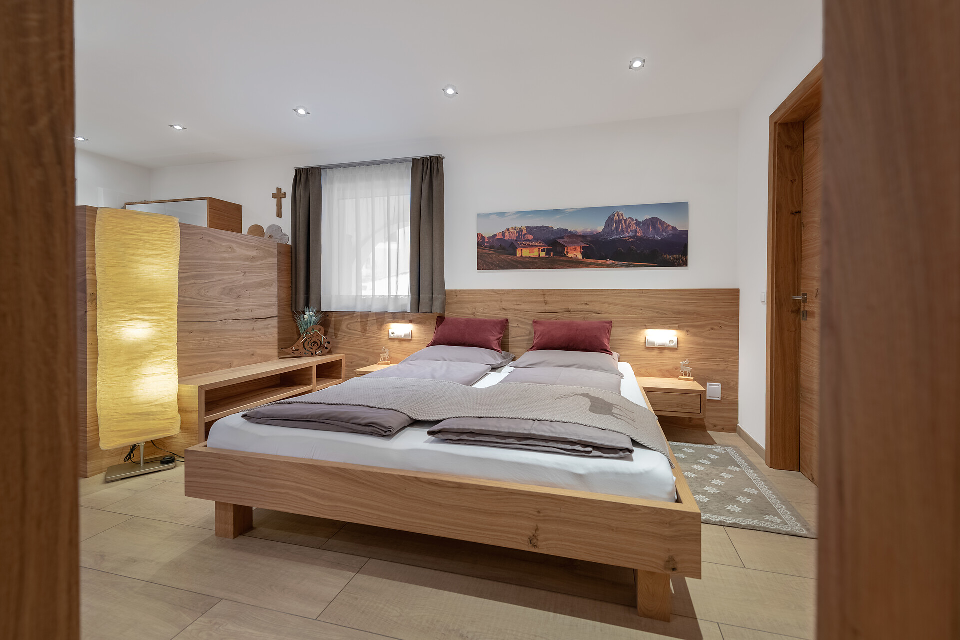 Soggiorno con letto