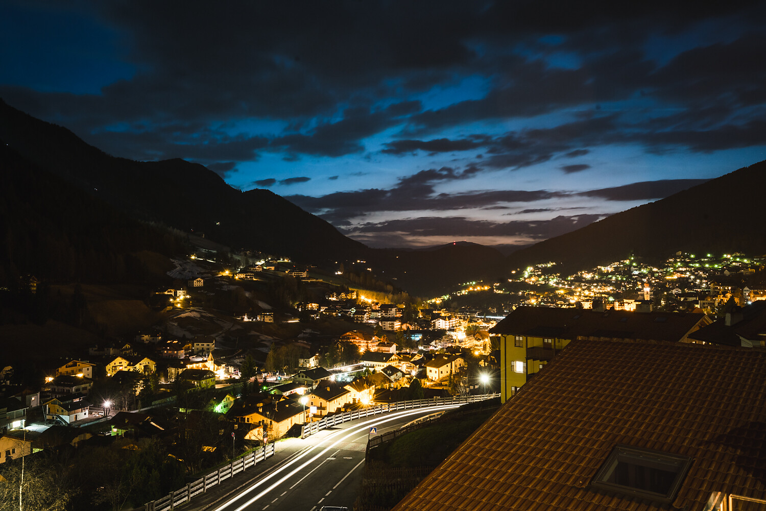 view by night