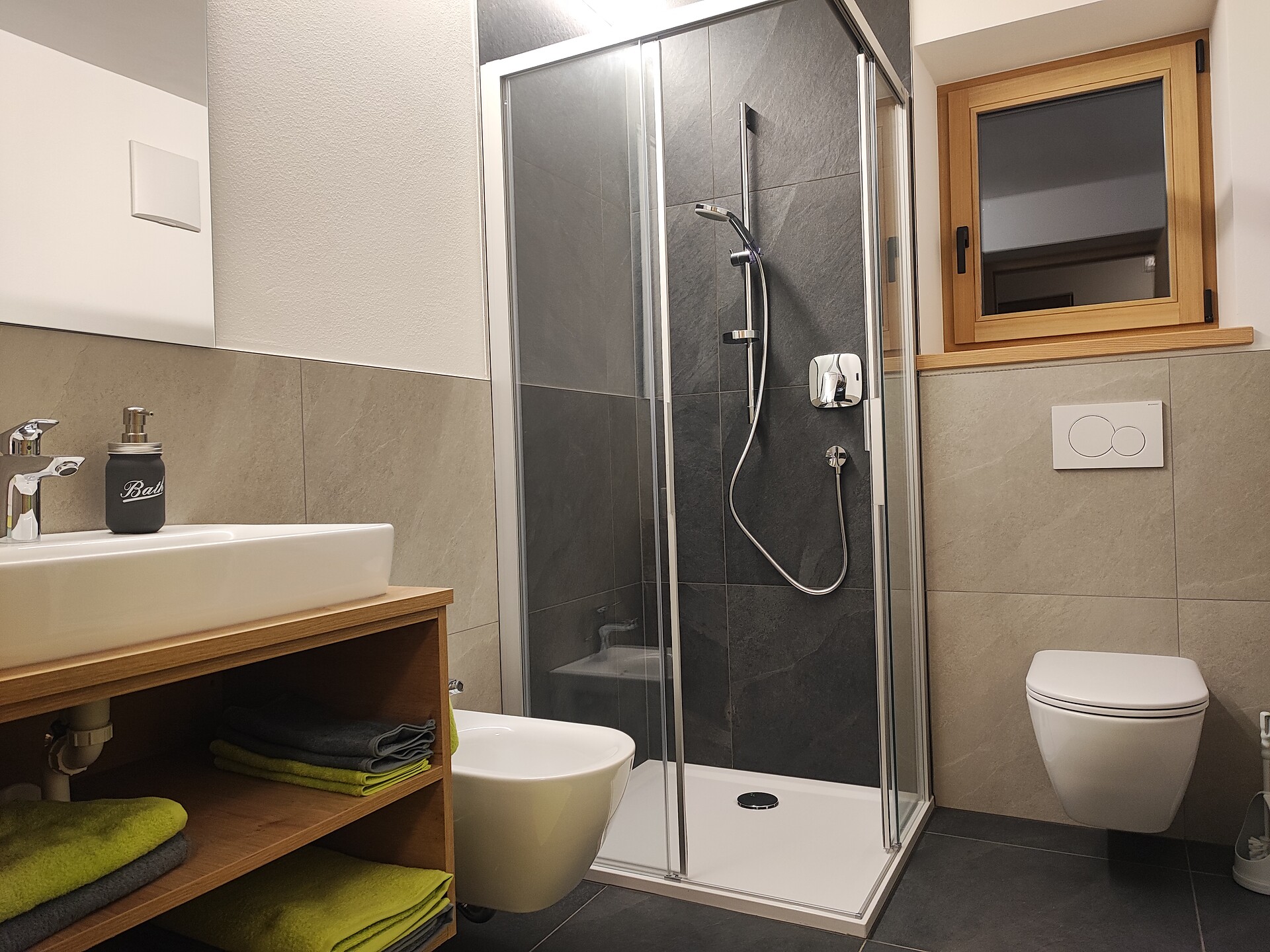 bagno con doccia