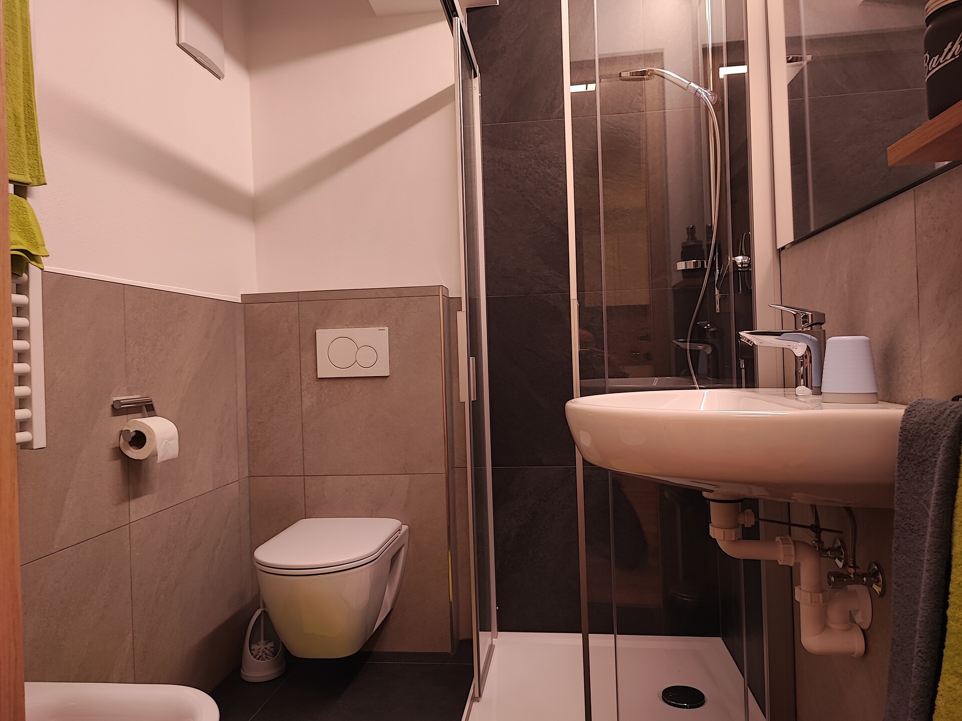bagno con doccia