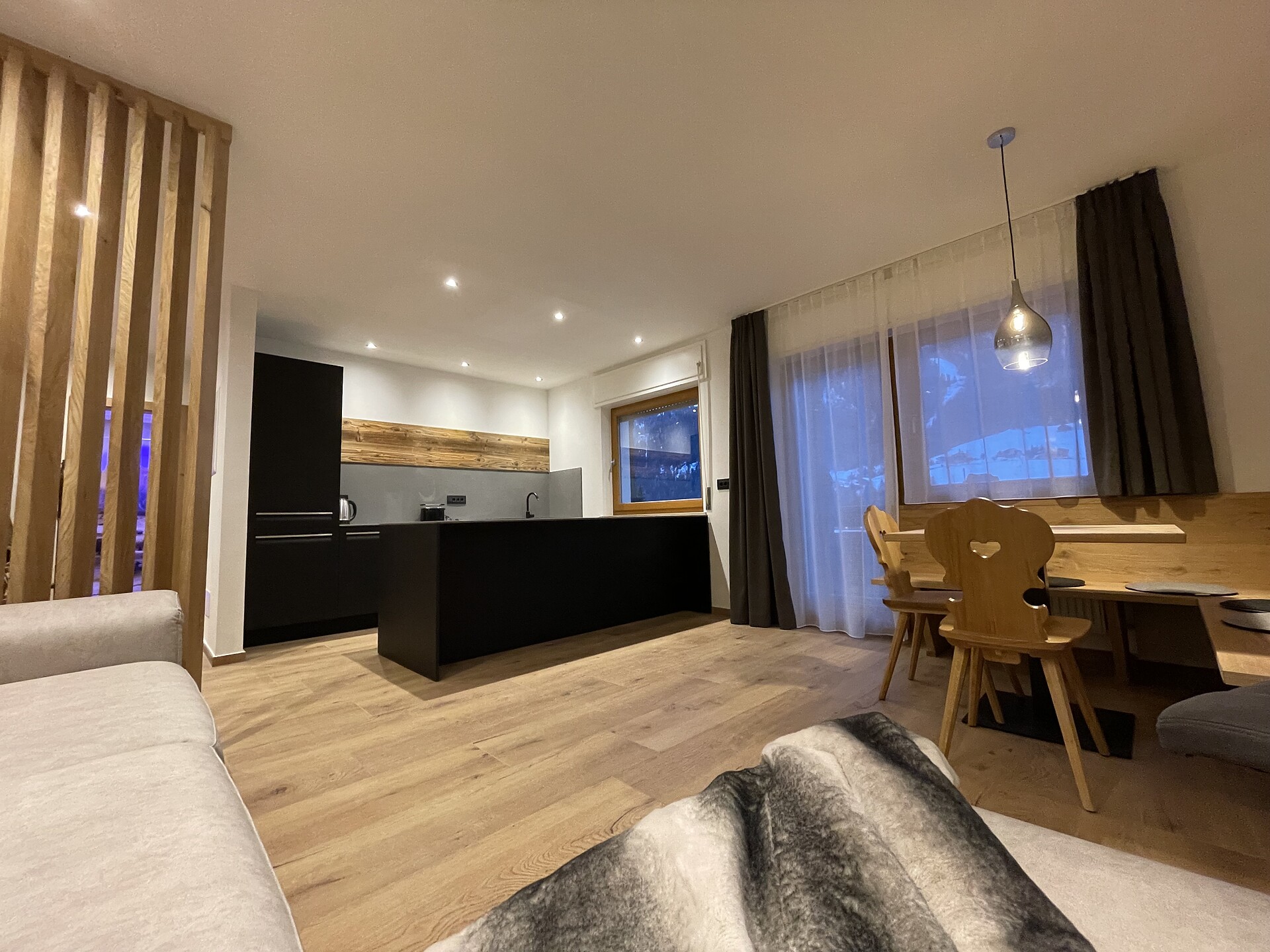 Wohnraum Mountain View Apartment